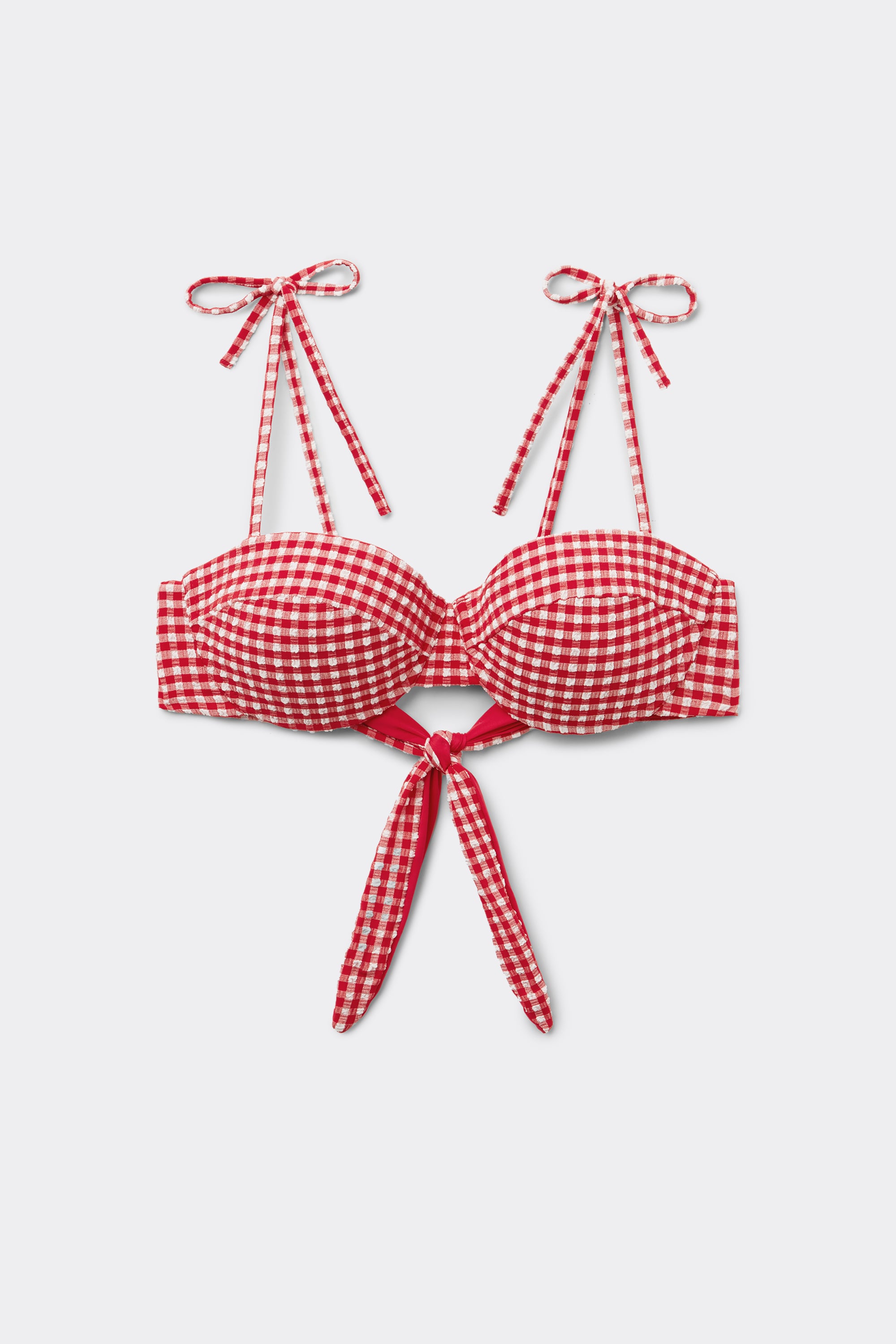 Top de Biqu&iacute;ni Cai-Cai Almofadado Summer Vichy