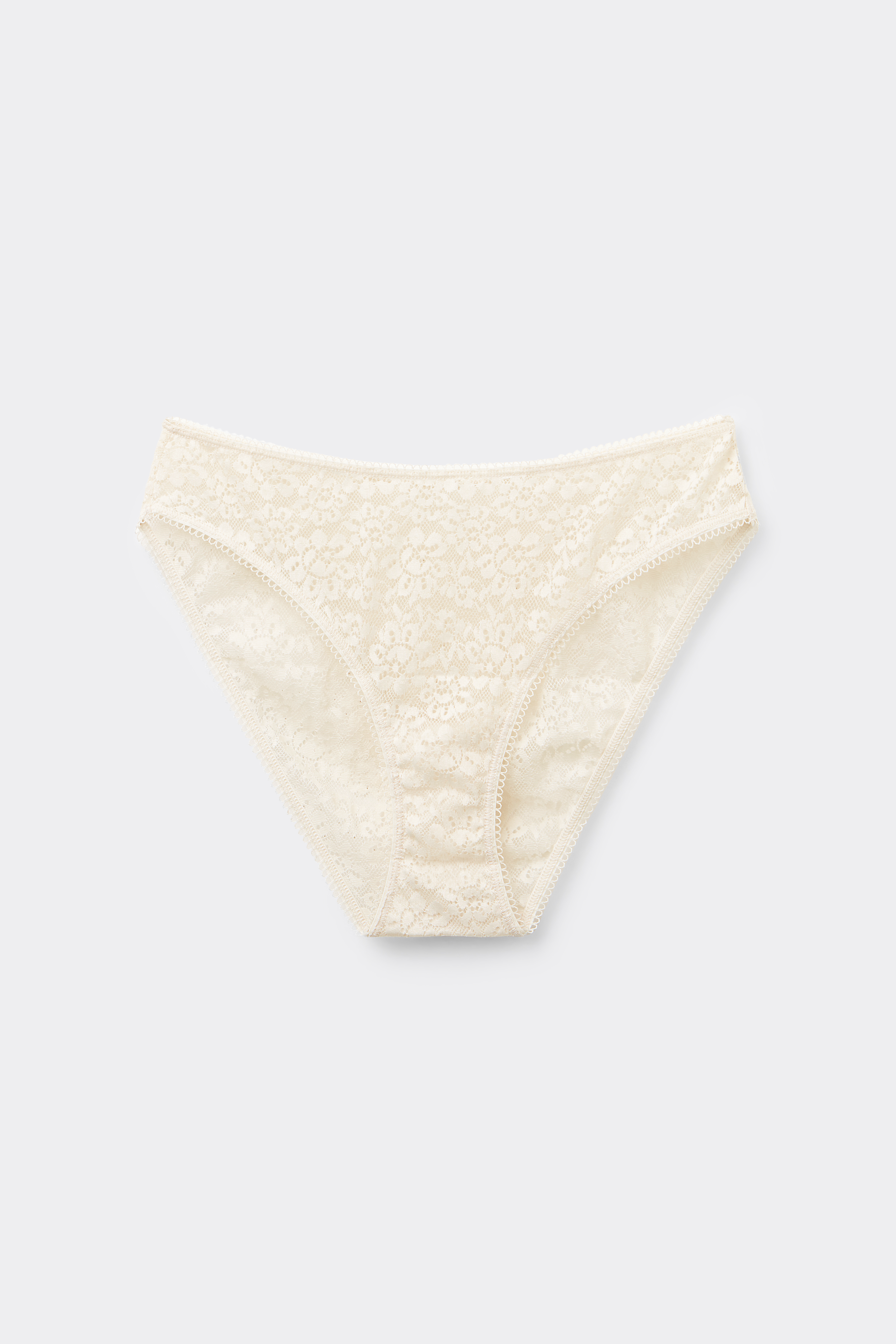 High-Cut Recycled Lace Pants