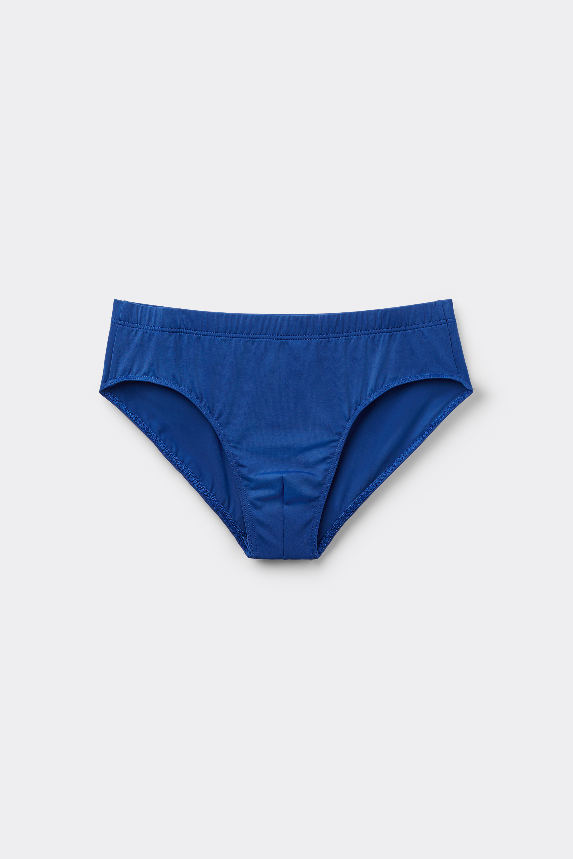 Basic-Badehose aus einfarbiger Mikrofaser