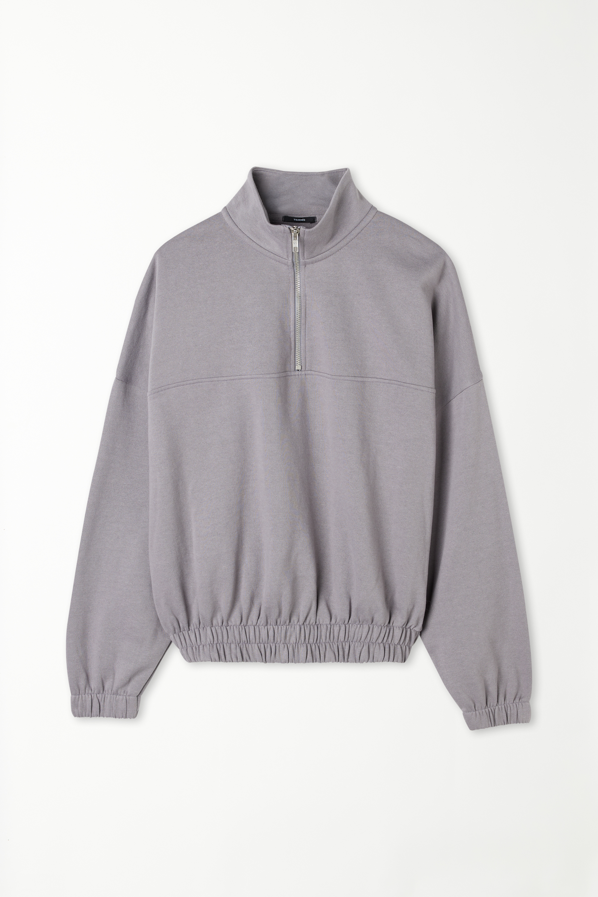 Long Sleeve Sweatshirt with Zip