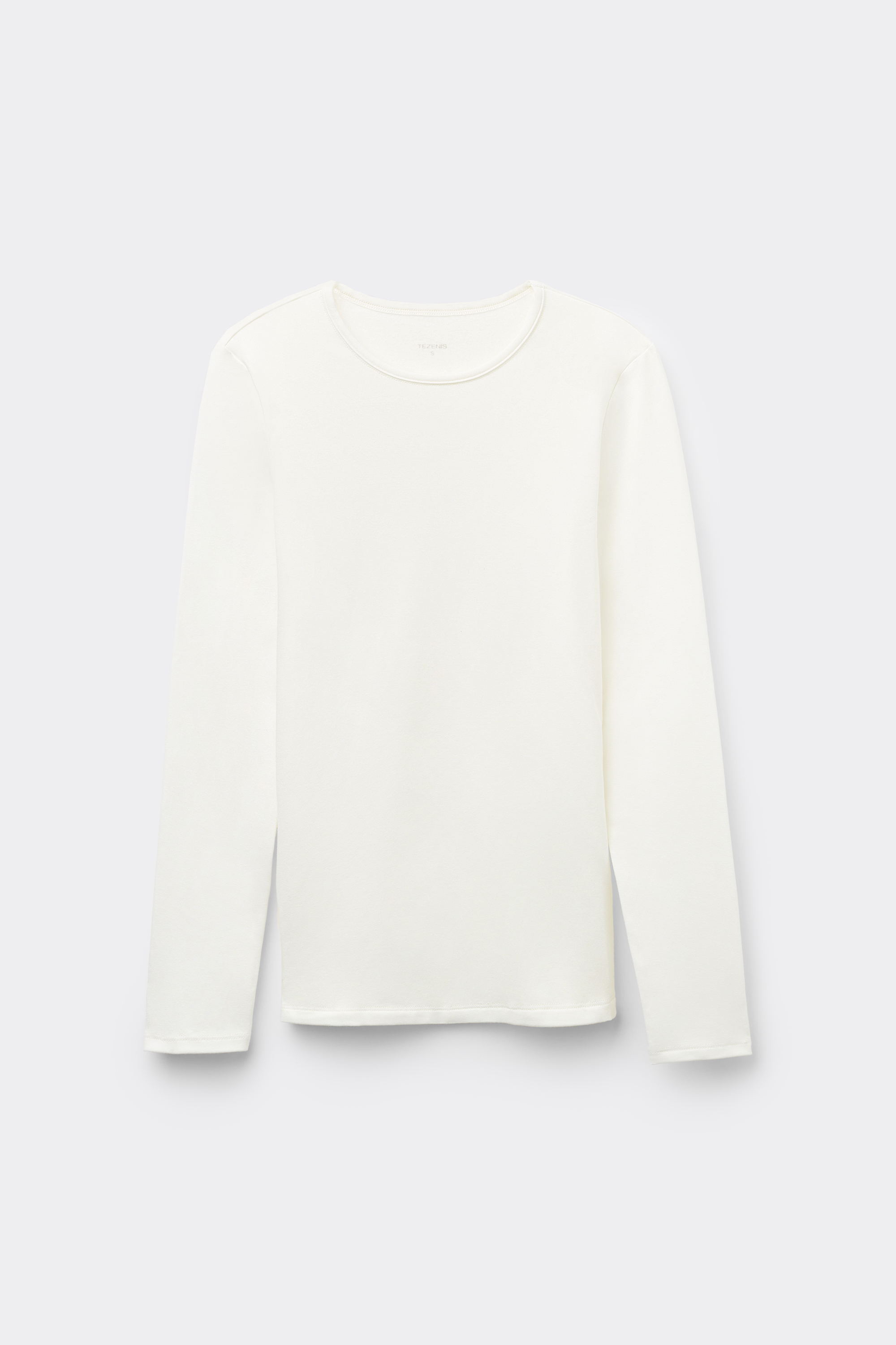 Thermal Modal and Cotton Crew-Neck Top