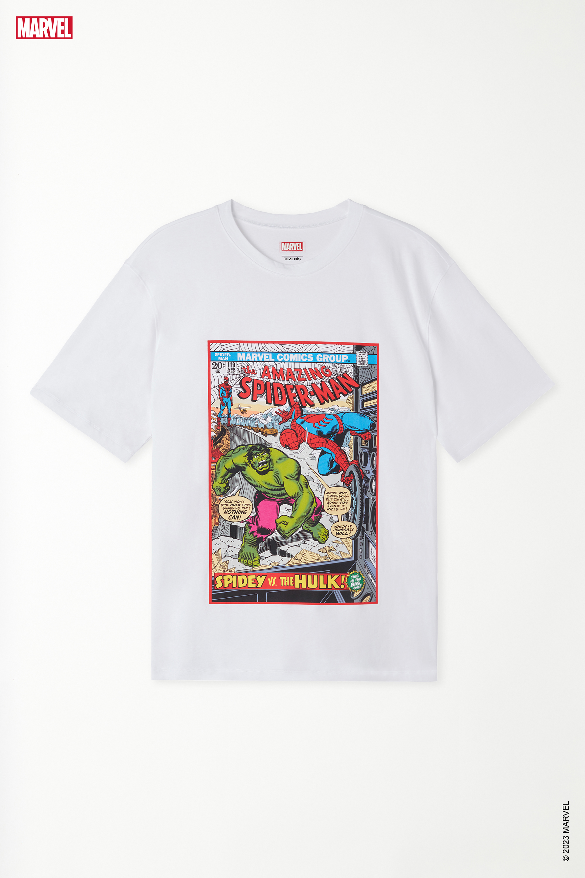 Camiseta con Estampado Marvel