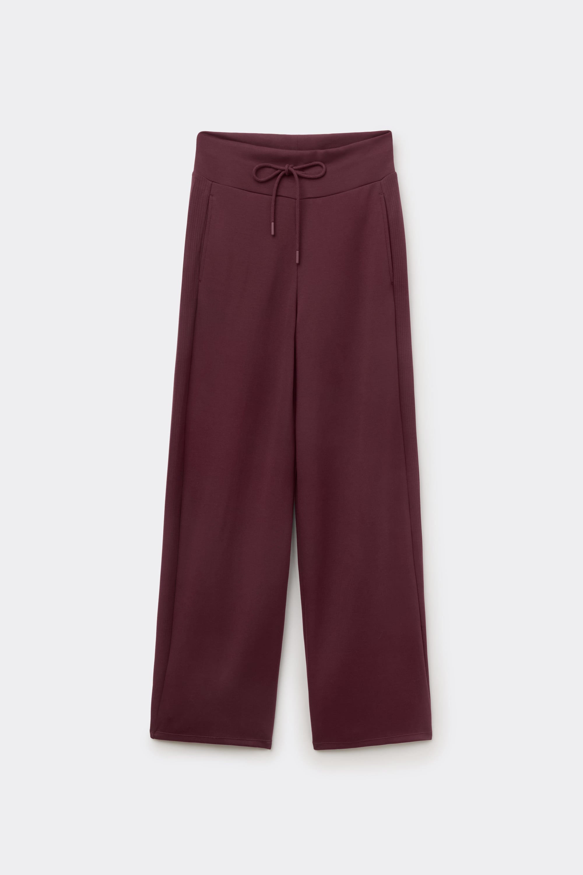Spodnie Palazzo z Lampasami w Prążki Superior Softness
