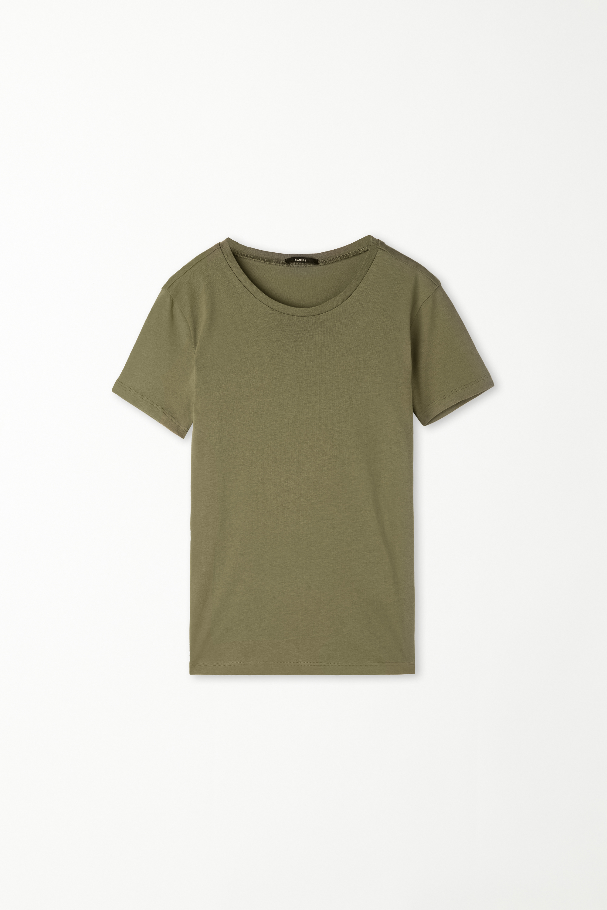 T-Shirt Basic Girocollo in 100% Cotone Bimbi Unisex