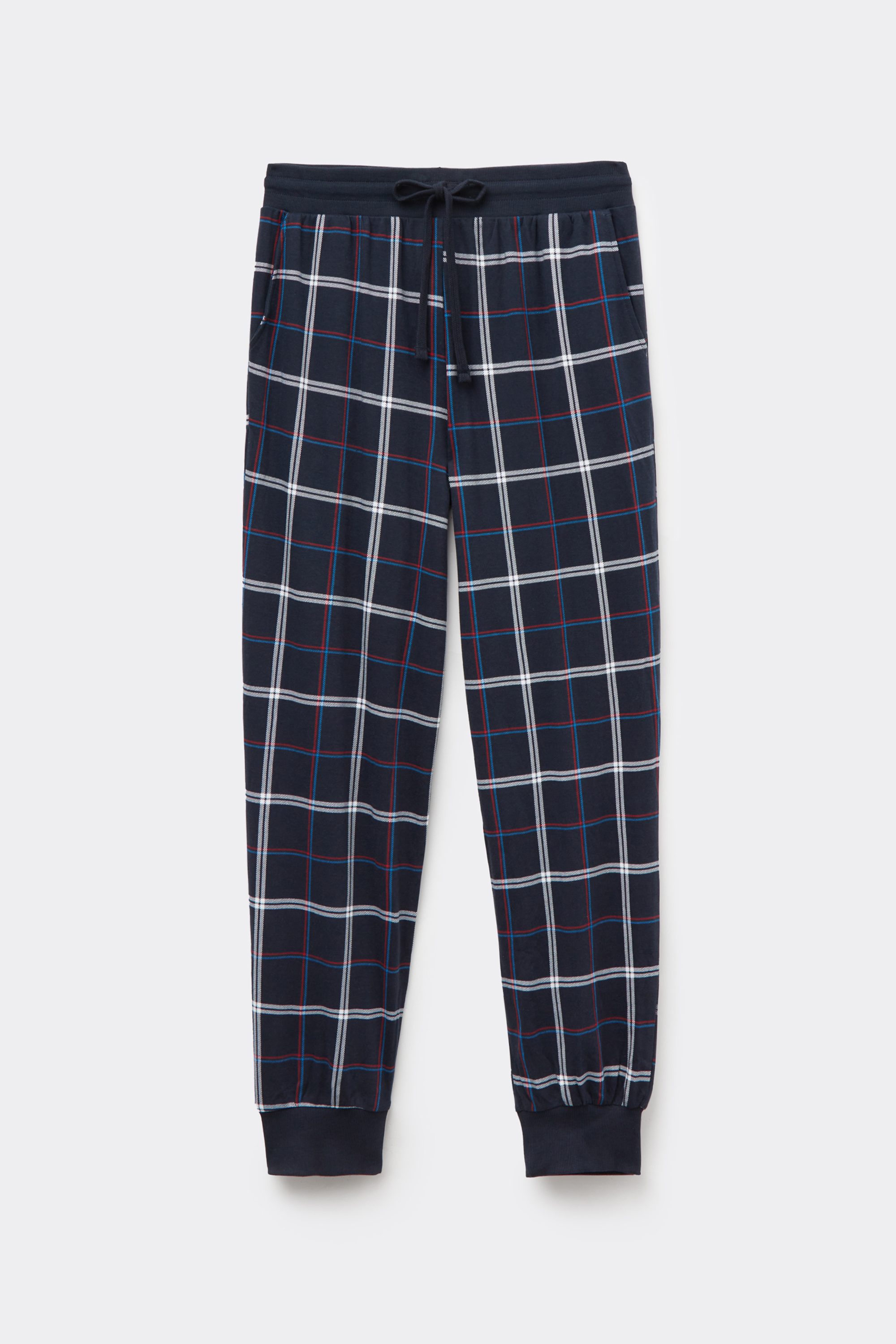Heavy Printed Cotton Joggers with Pockets