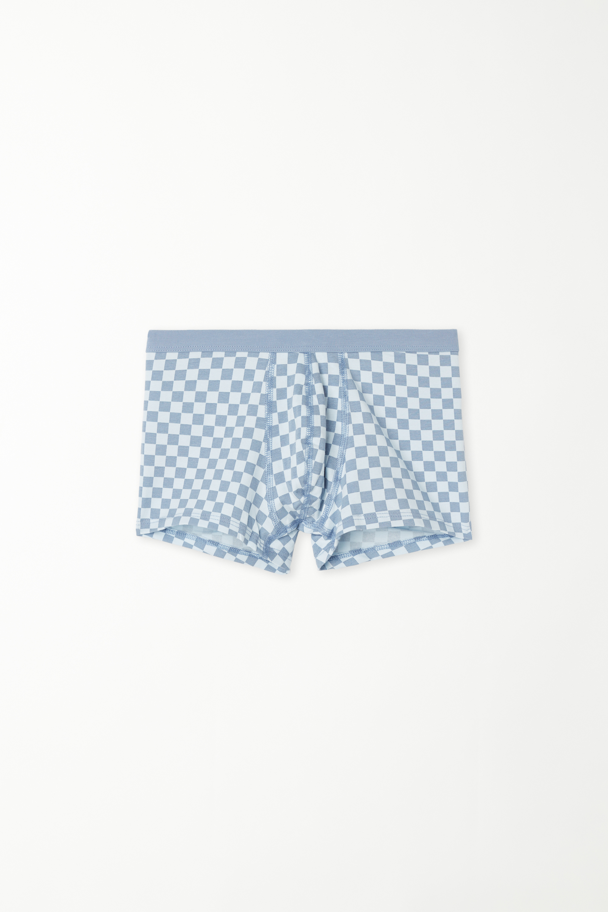 Basic-Boxershorts aus farbiger Baumwolle für Jungen