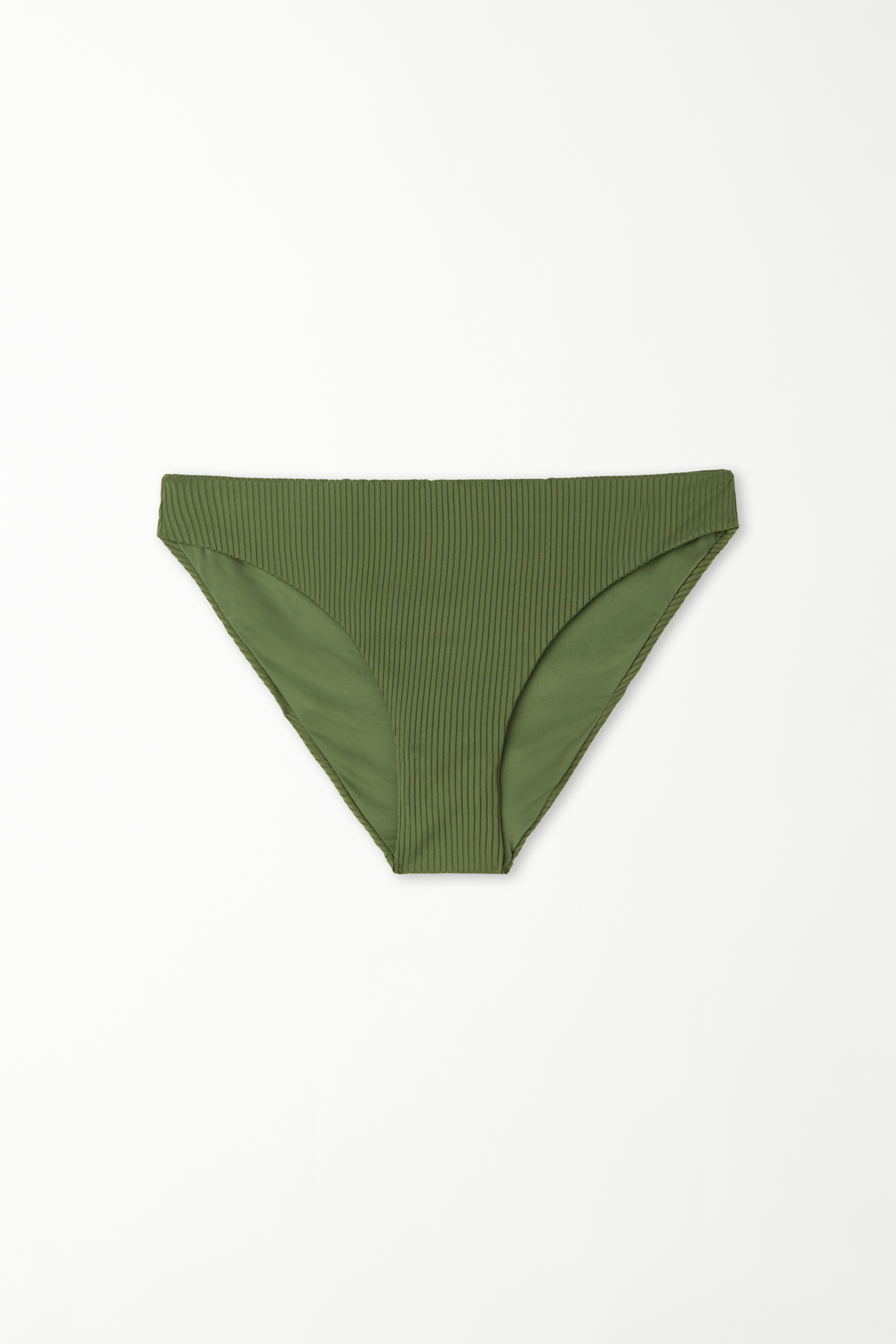 Classic Bikini Bottoms in Recycled Ribbed Microfibre