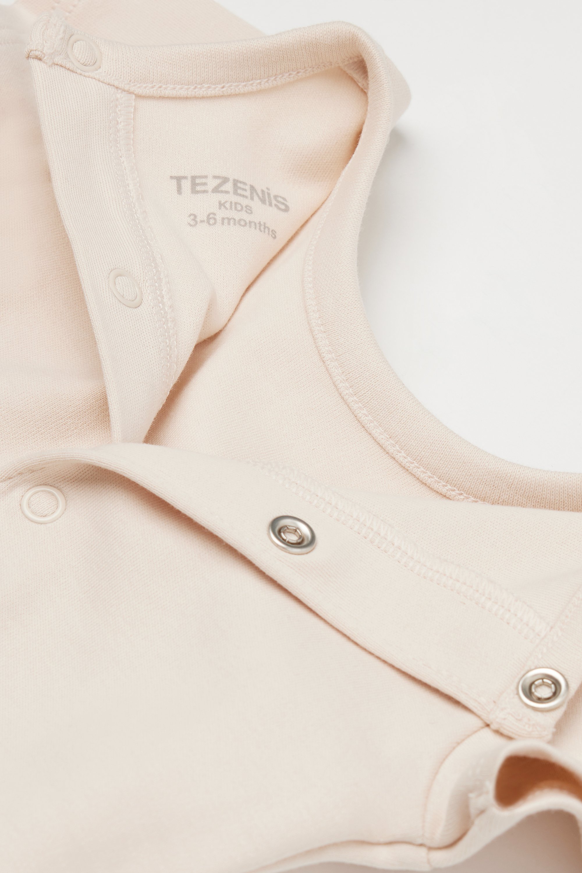 Babybody mit kurzen &Auml;rmeln aus Interlock Jersey aus Baumwolle