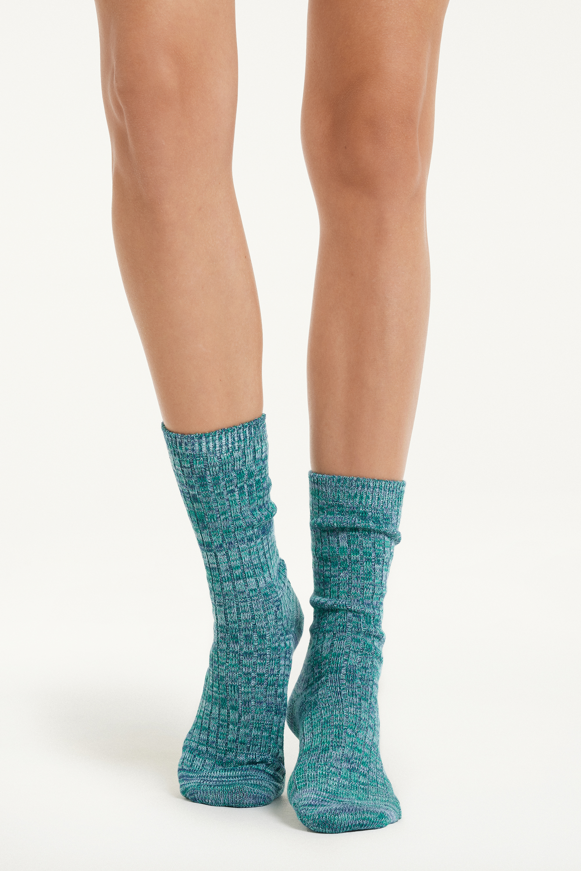 3/4 Length Thick Multi-Coloured Socks