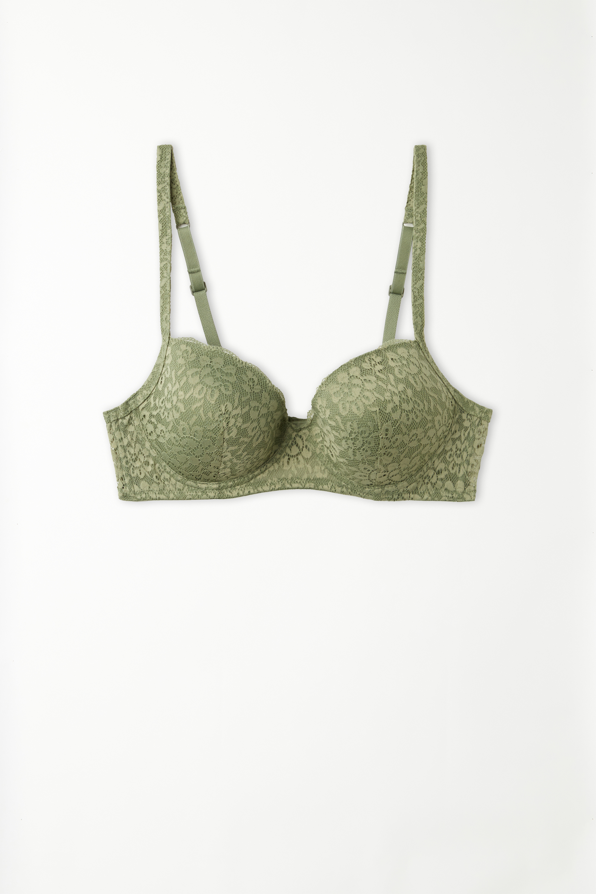Soutien-gorge Balconnet Légèrement Rembourré en Dentelle Recyclée Wien