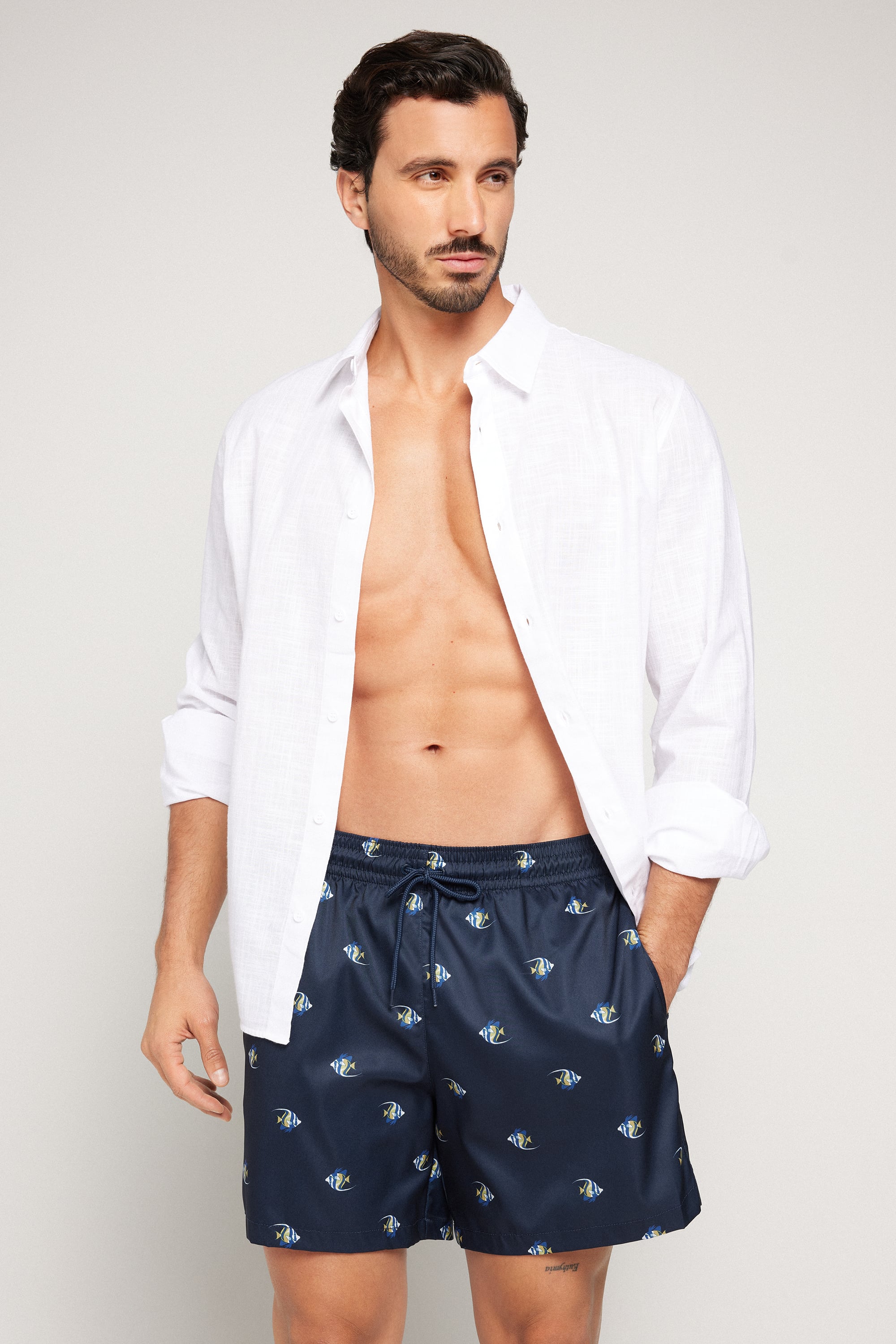 Costume Boxer Stampato