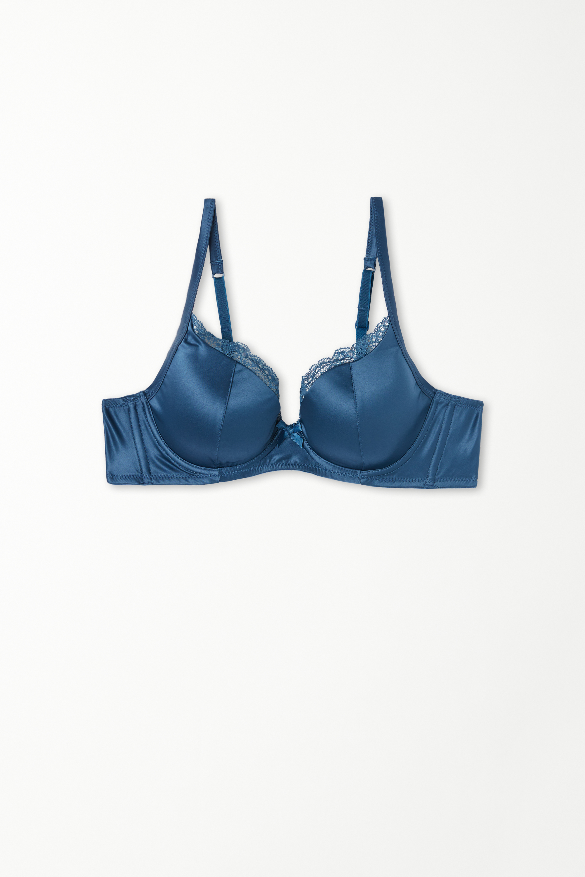 Wien Classy Satin Slightly Padded Balconette Bra