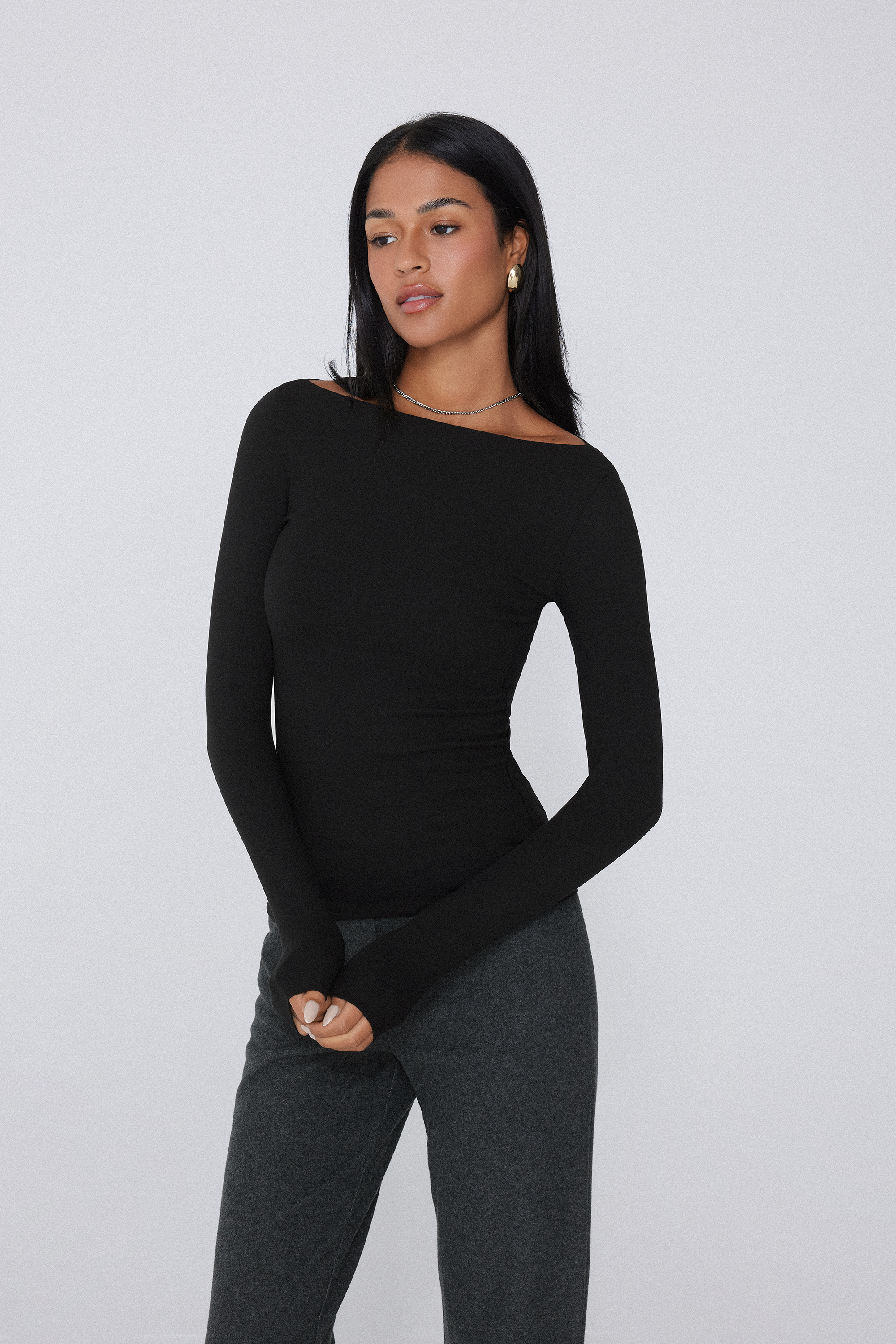Maglia Manica Lunga Barchetta Invisible Therm