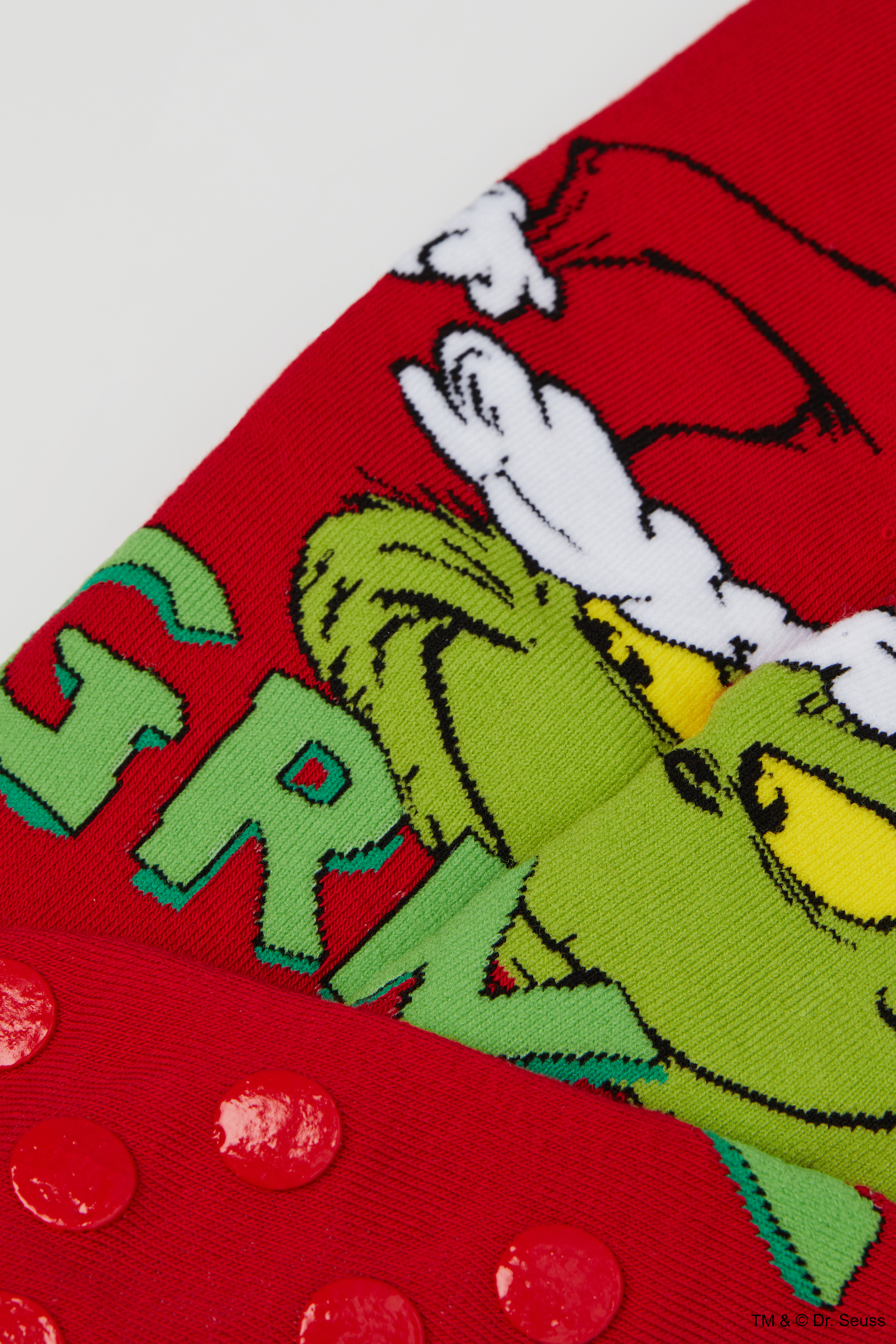 Meias Curtas Antiderrapantes Grinch Homem