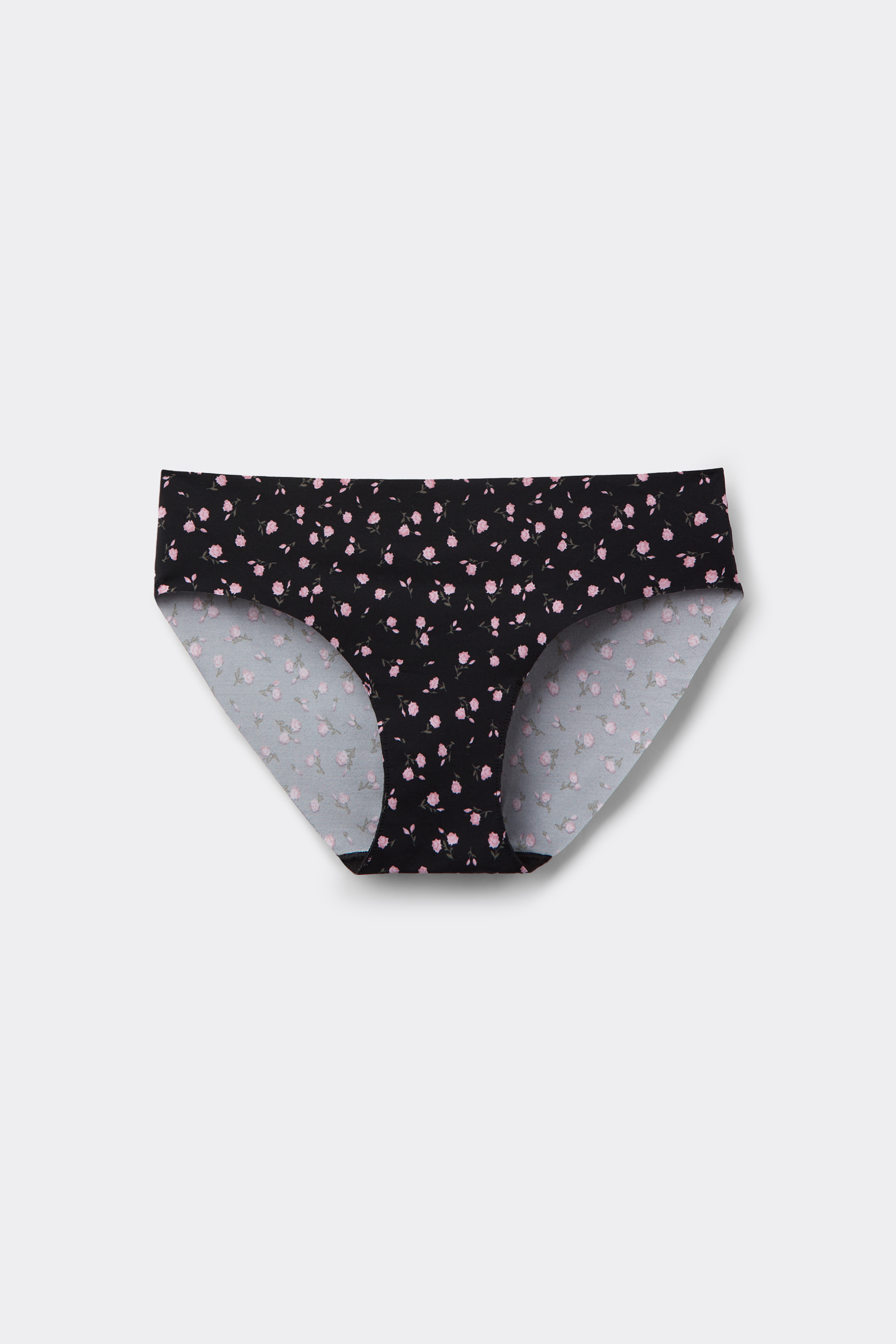 Culotte Sans Couture en Microfibre Imprim&eacute;e