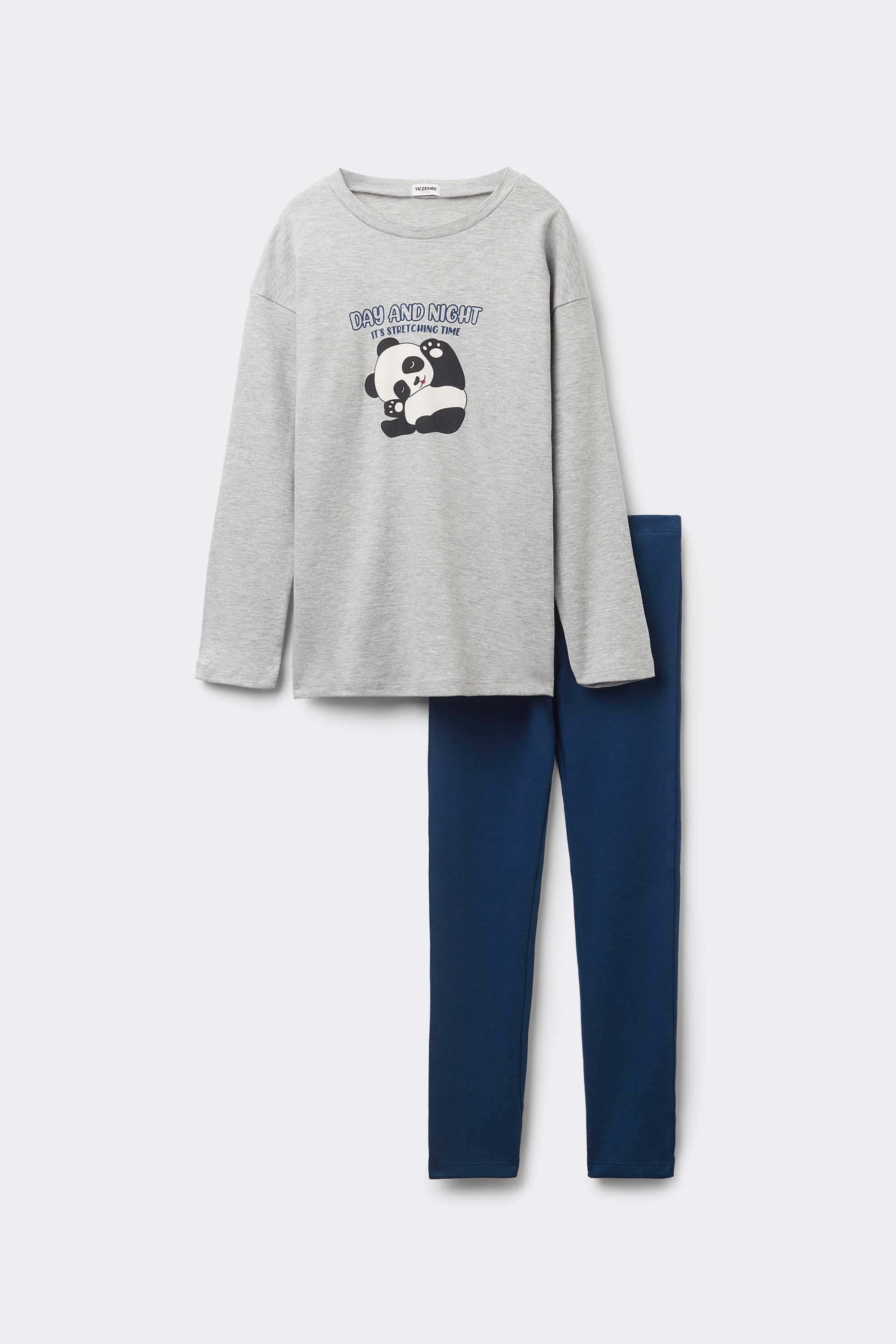 Pyjama Long Coton Épais Panda