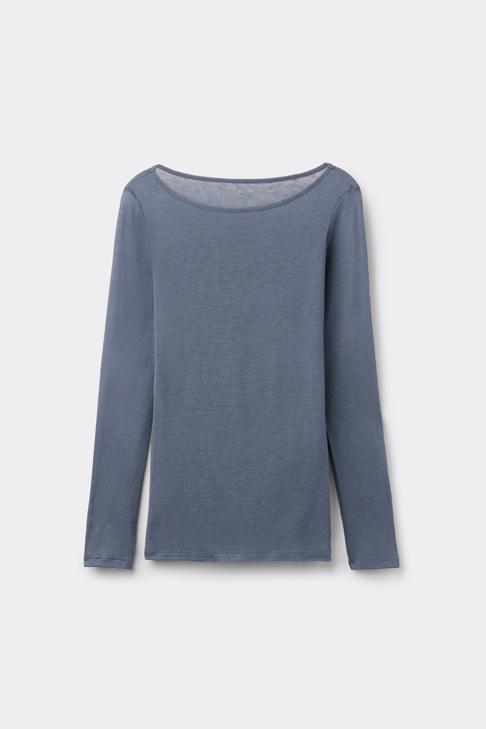 Camiseta Ligerísima Escote Barco Viscosa Lana Merino