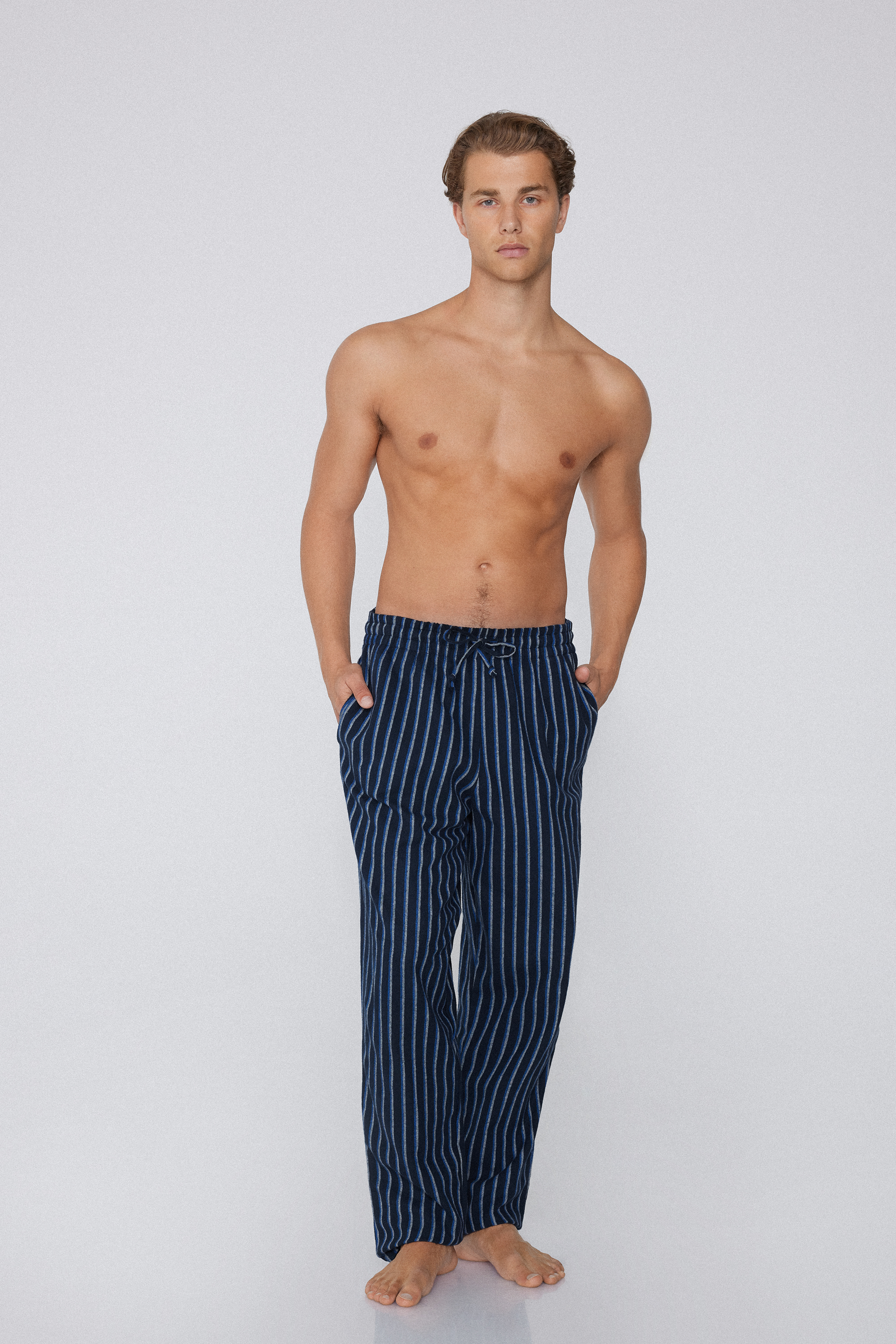 Long Flannel Trousers