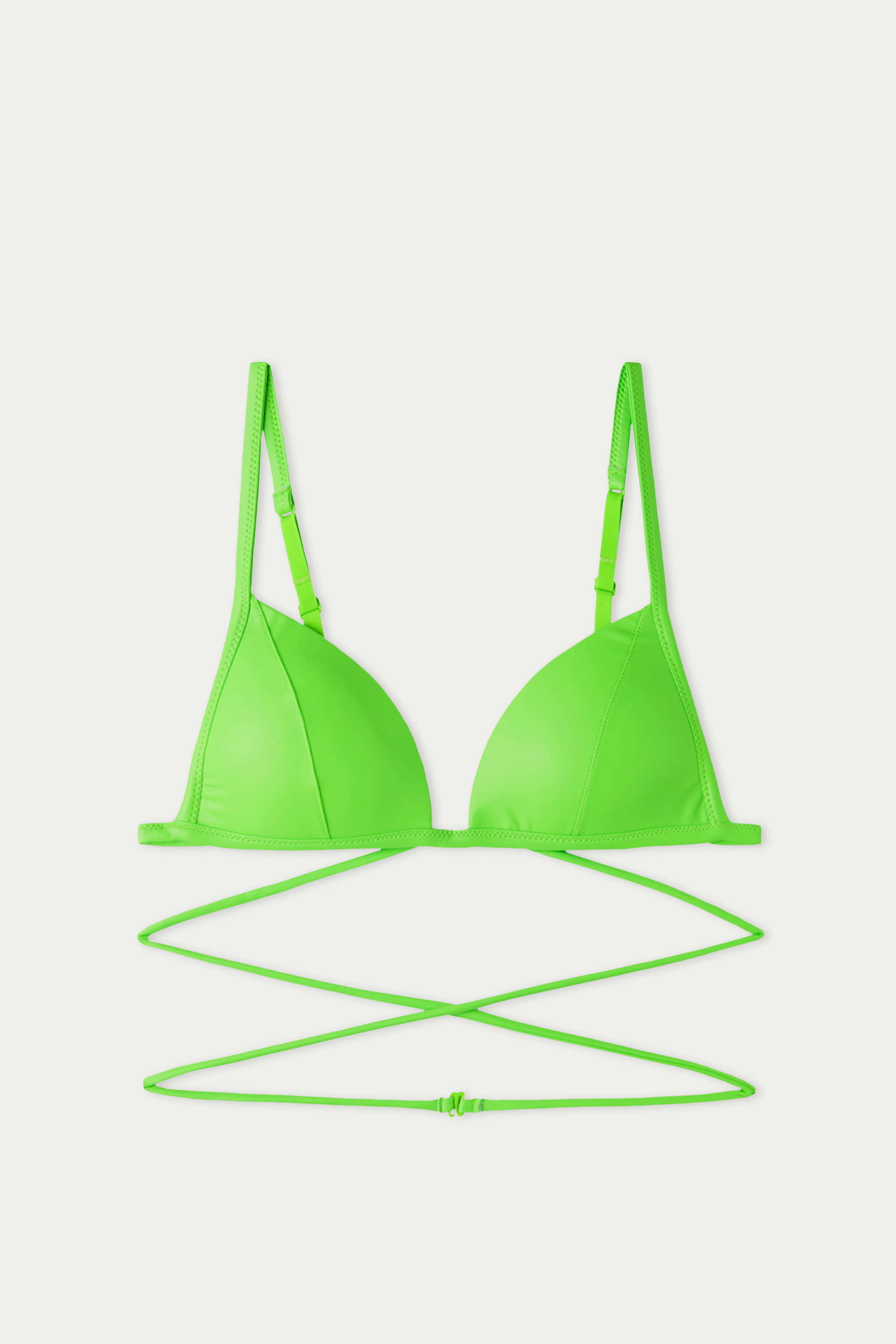Wattierter Triangel-BH Positano Street Latex
