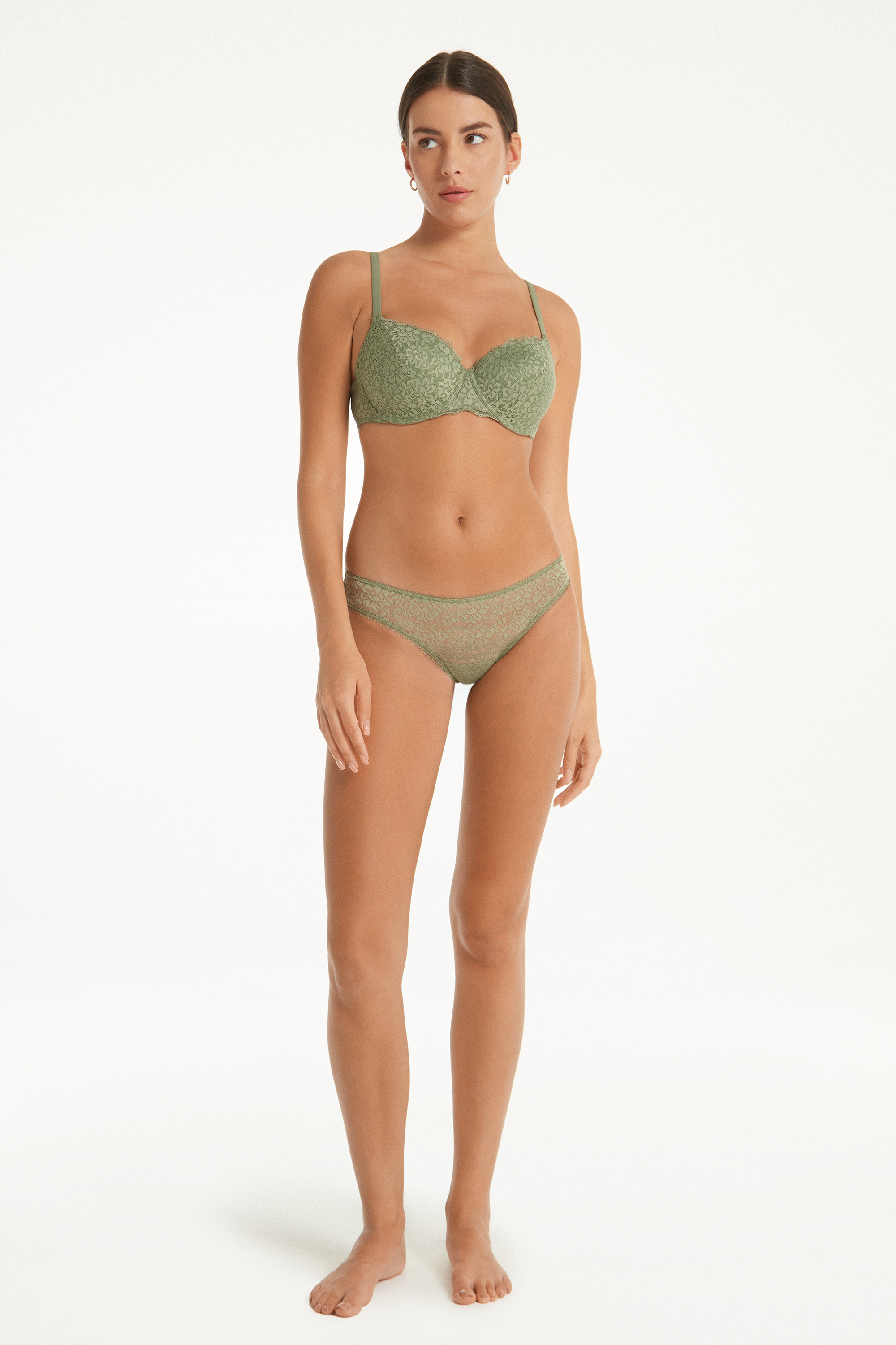 Recycled Lace Brazilian Briefs