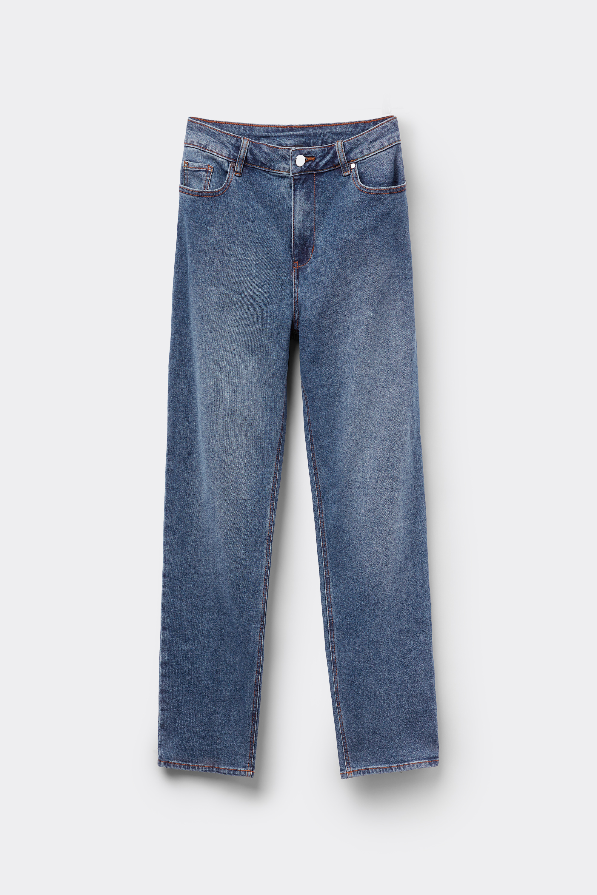 Jeans Lunghi Dritti 5 Tasche