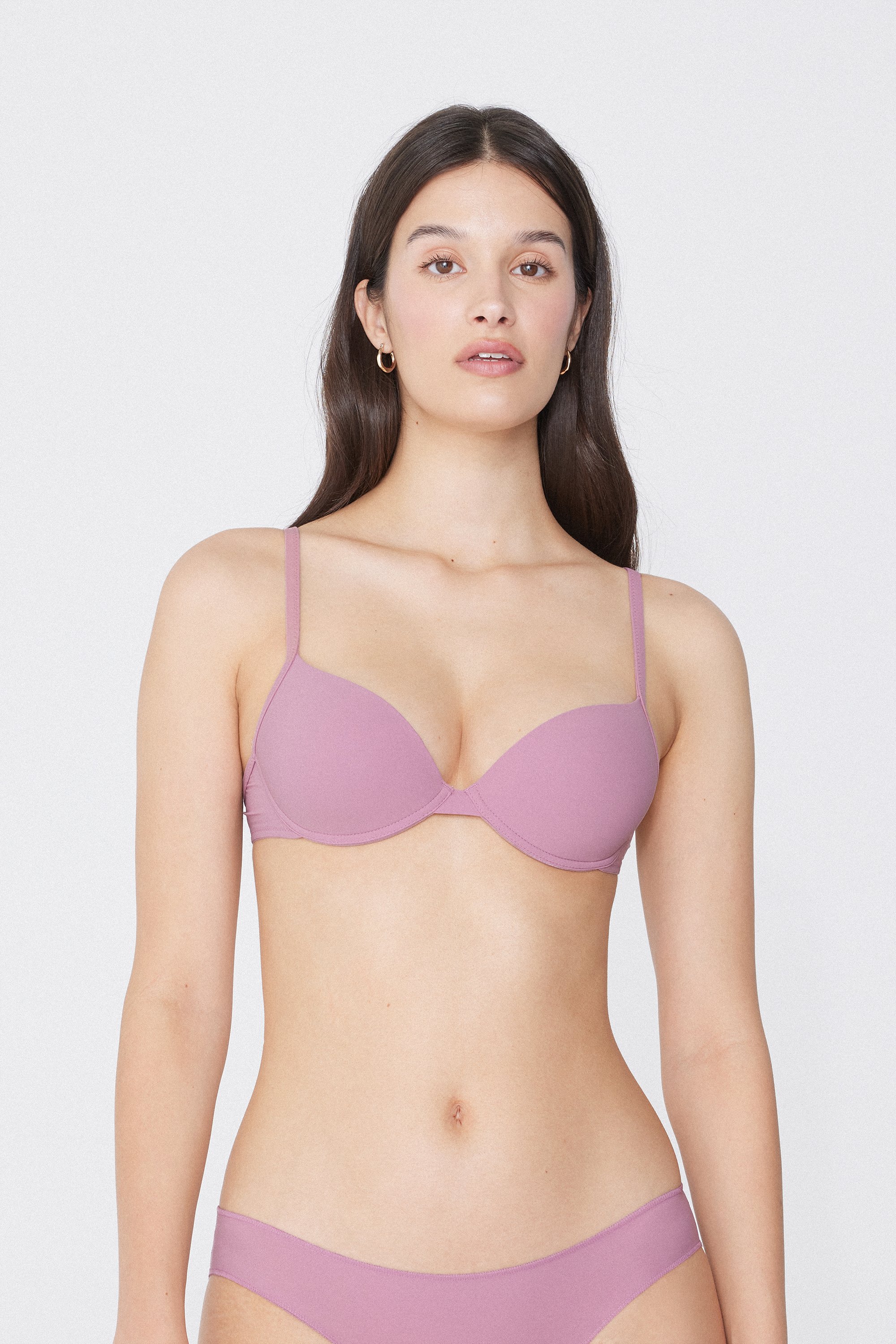Microfiber Push-Up Bra in Staple Colors | Tezenis