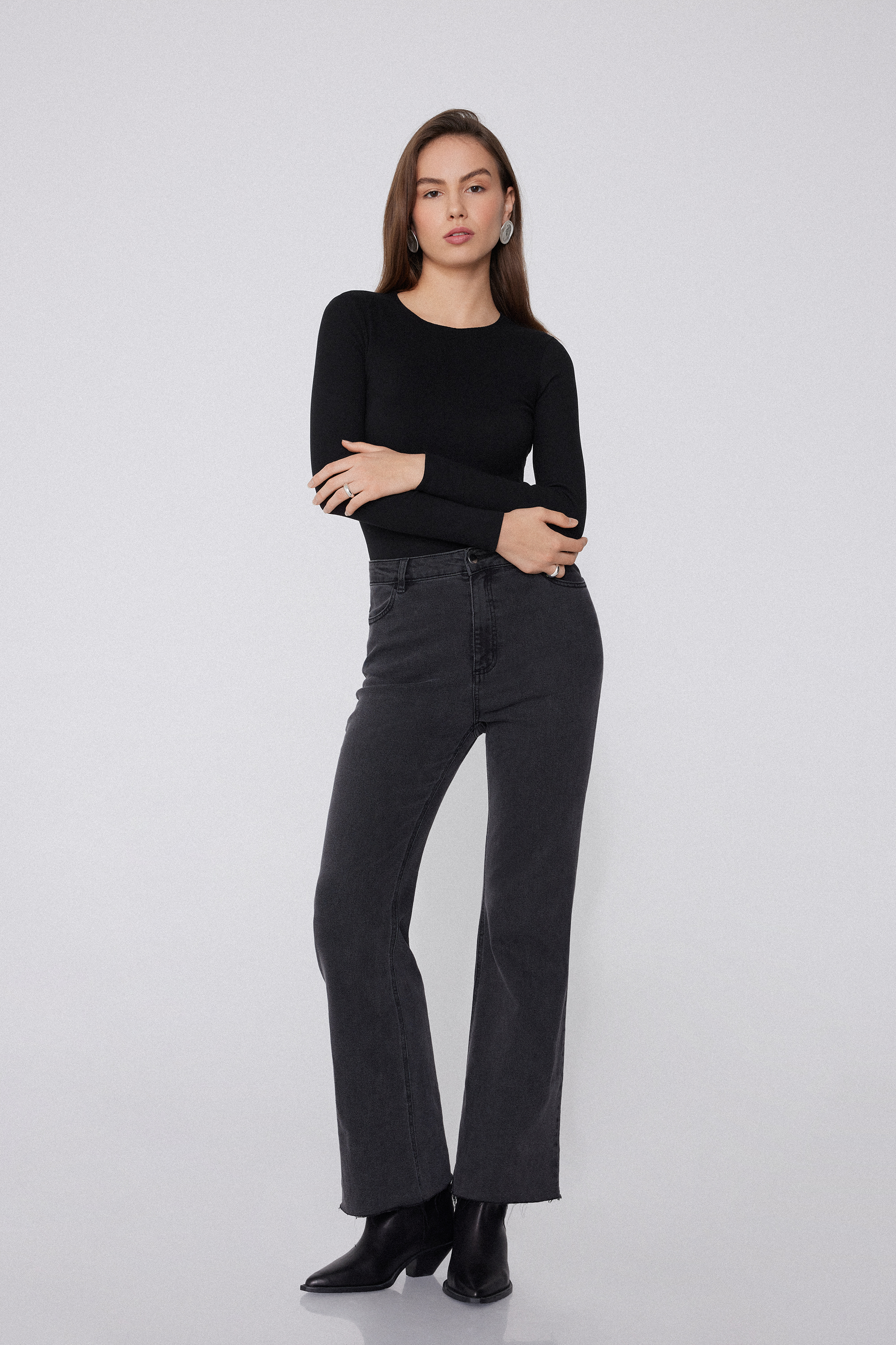 Invisible Therm Long Sleeve Round Neck Body