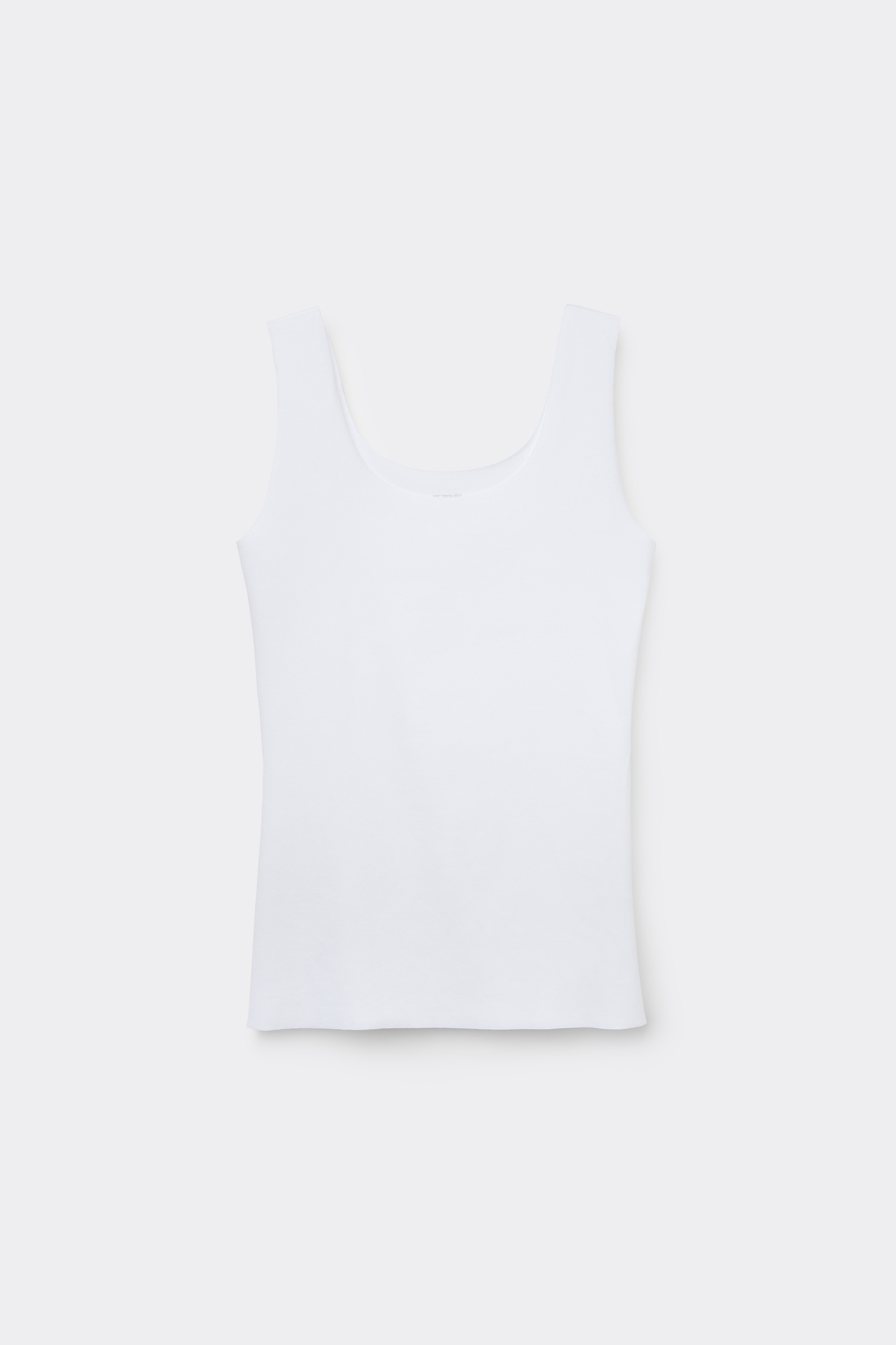 Raw-Cut Cotton Camisole