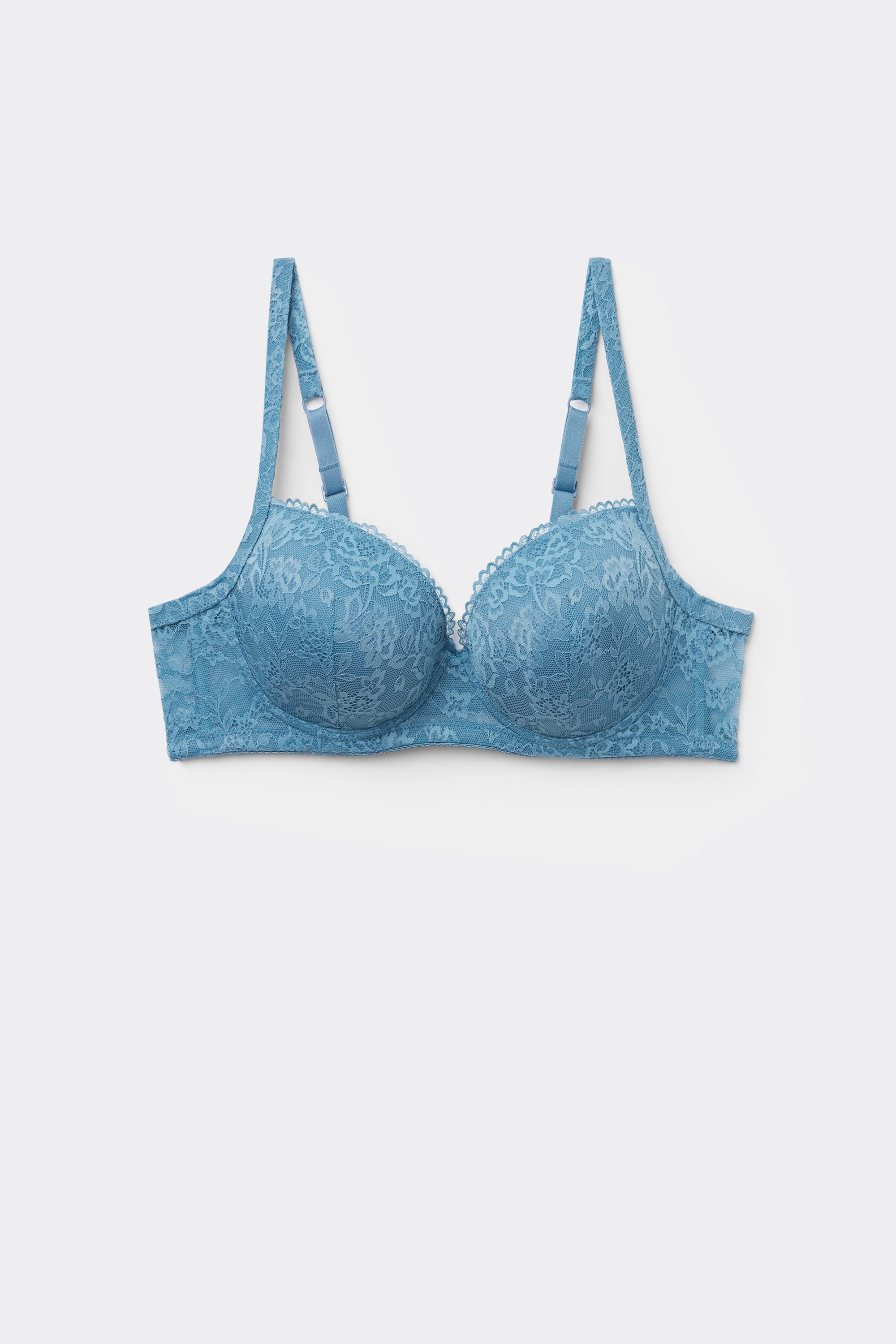 Wien Recycled Lace Slightly Padded Balconette Bra