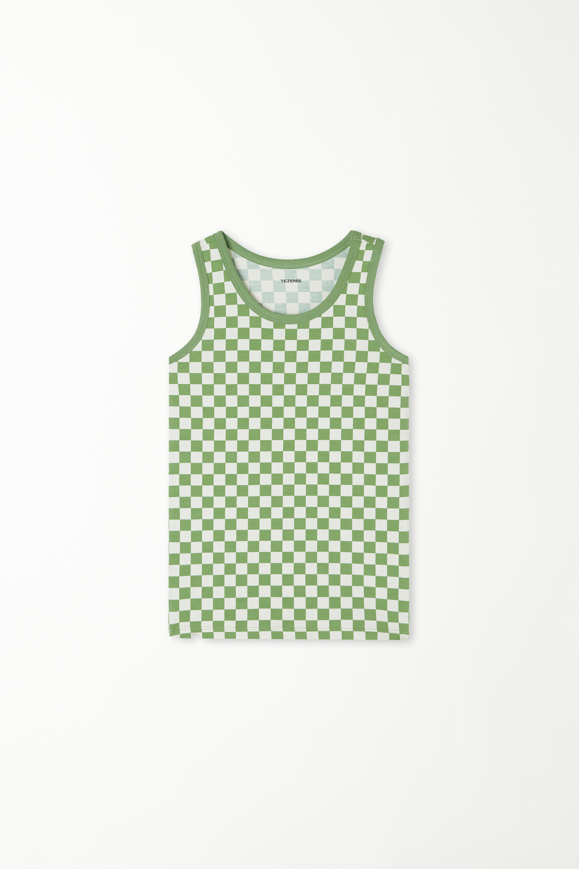 Camiseta de Tirantes Anchos de Algodón Estampado Niños Unisex