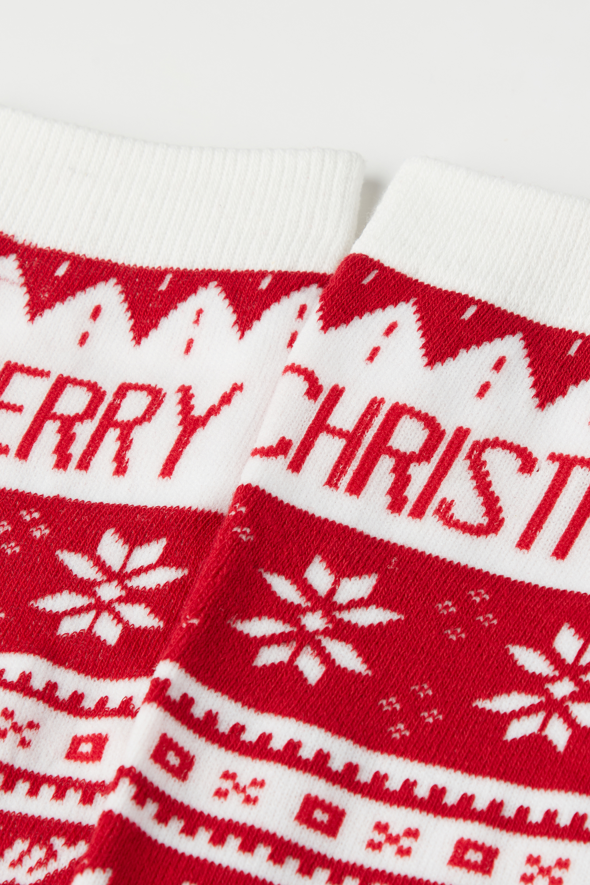 Chaussettes Longues Épaisses avec Imprimé Noël Homme