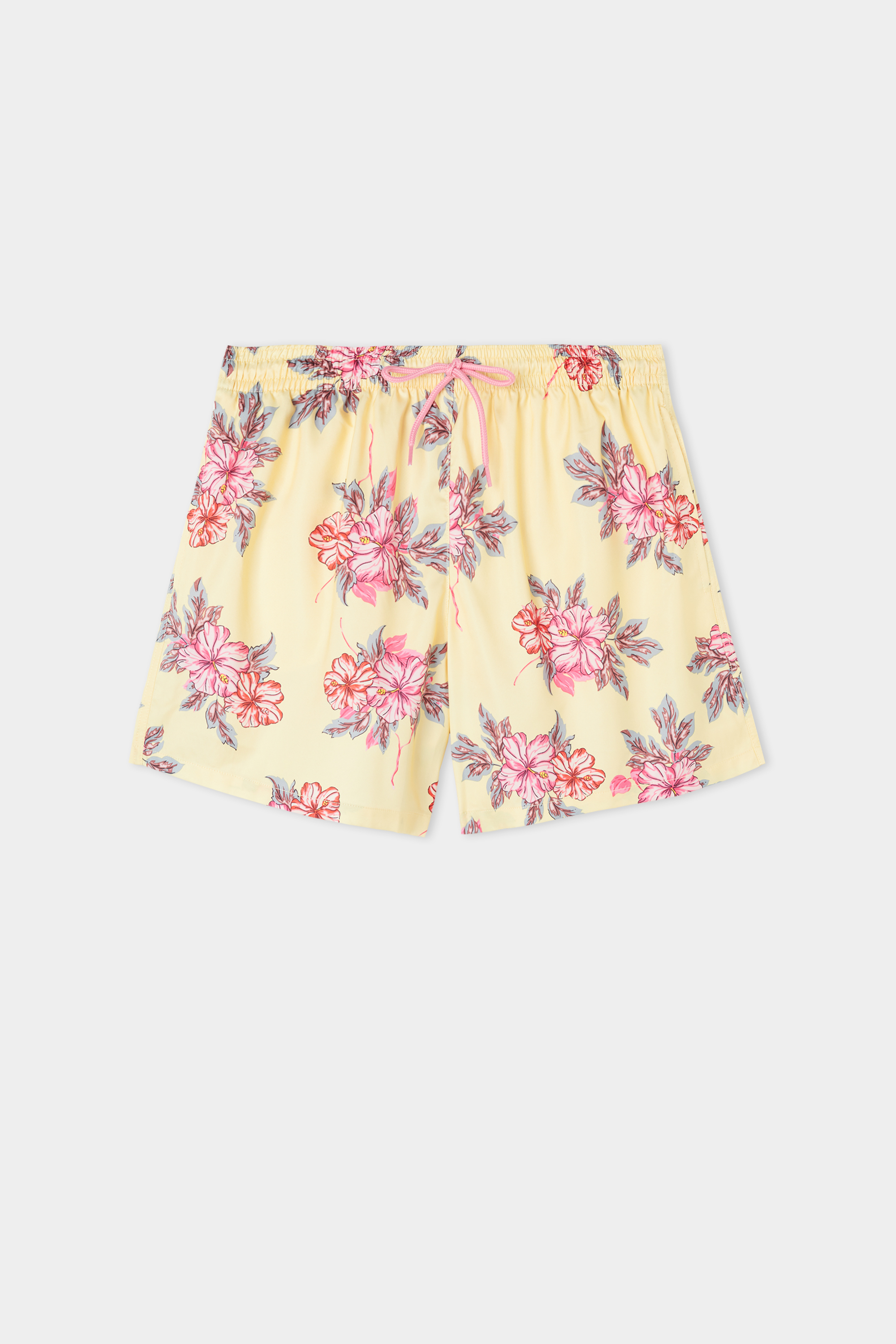Bade-Boxershorts mit Print