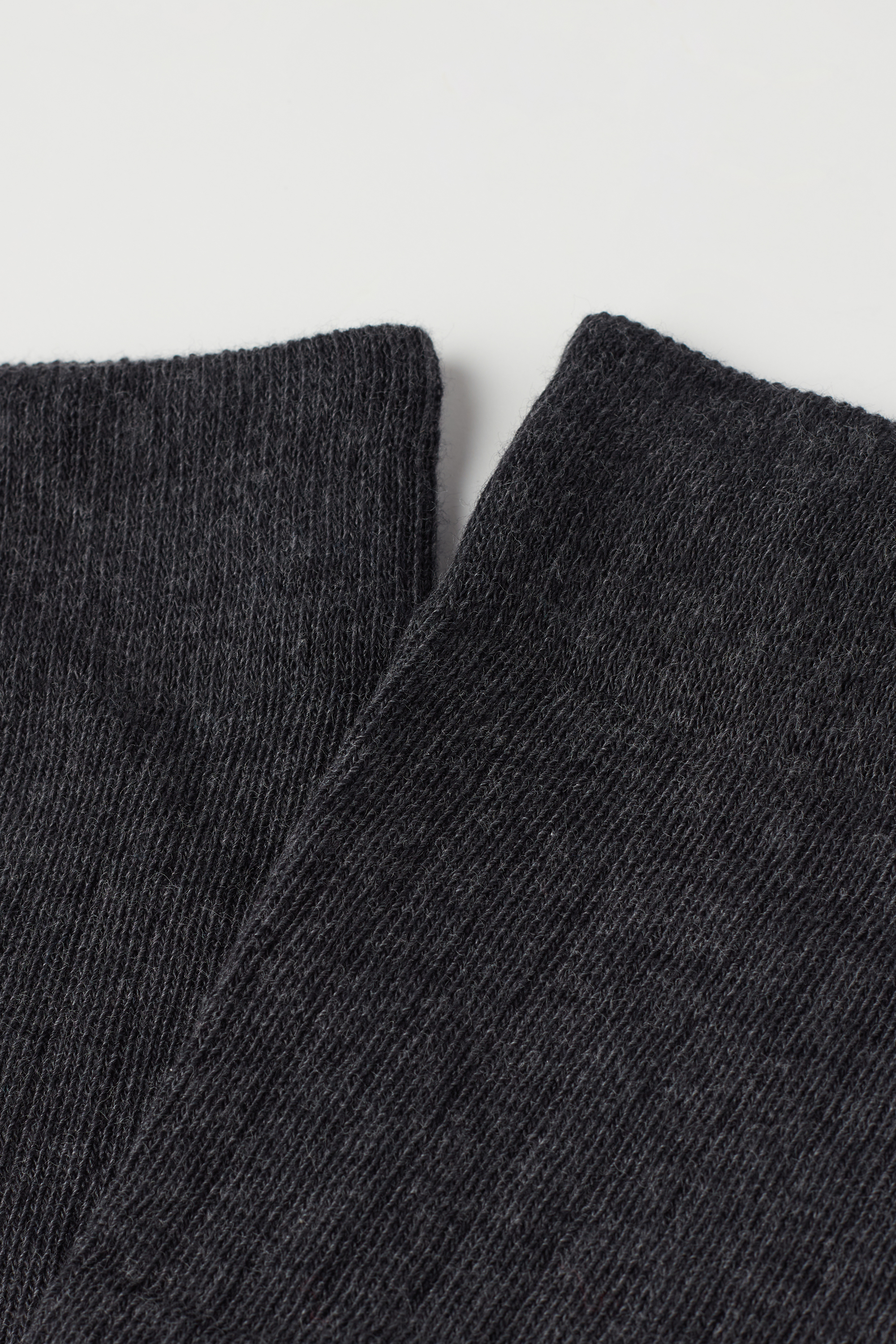 Men’s Long Socks in Ribbed Cotton