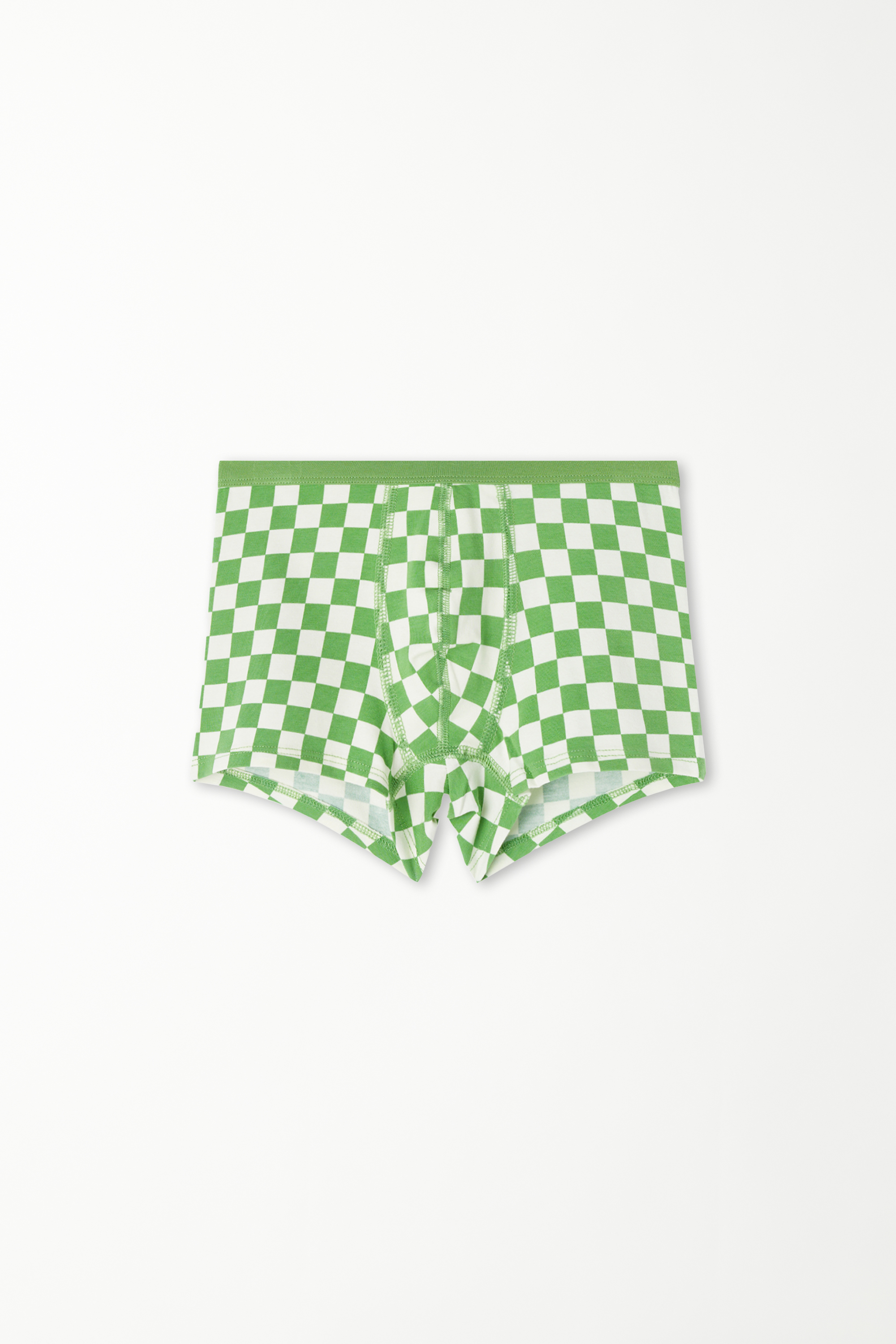 Basic-Boxershorts aus farbiger Baumwolle für Jungen