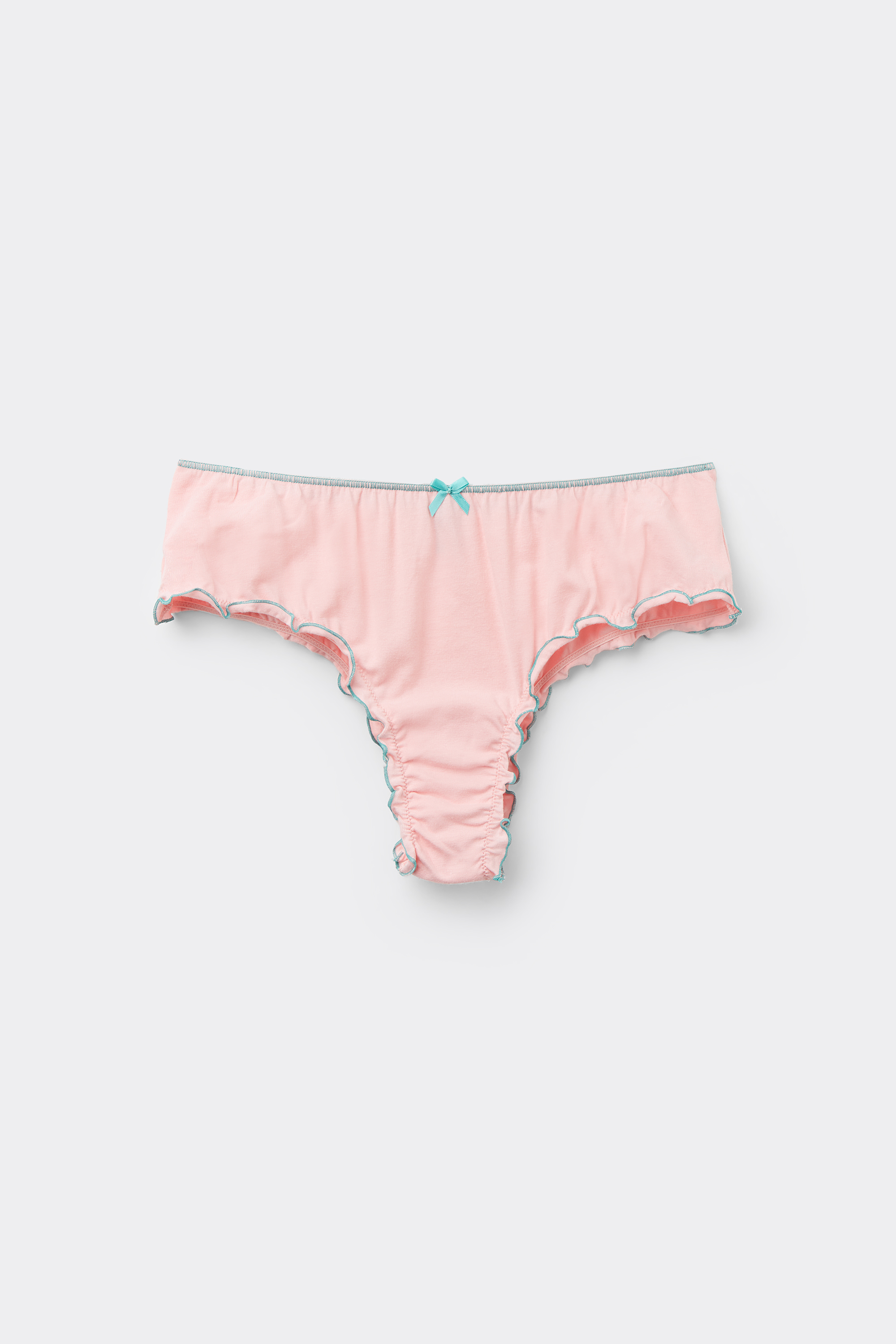 Cotton French Knickers with Rolled Hem