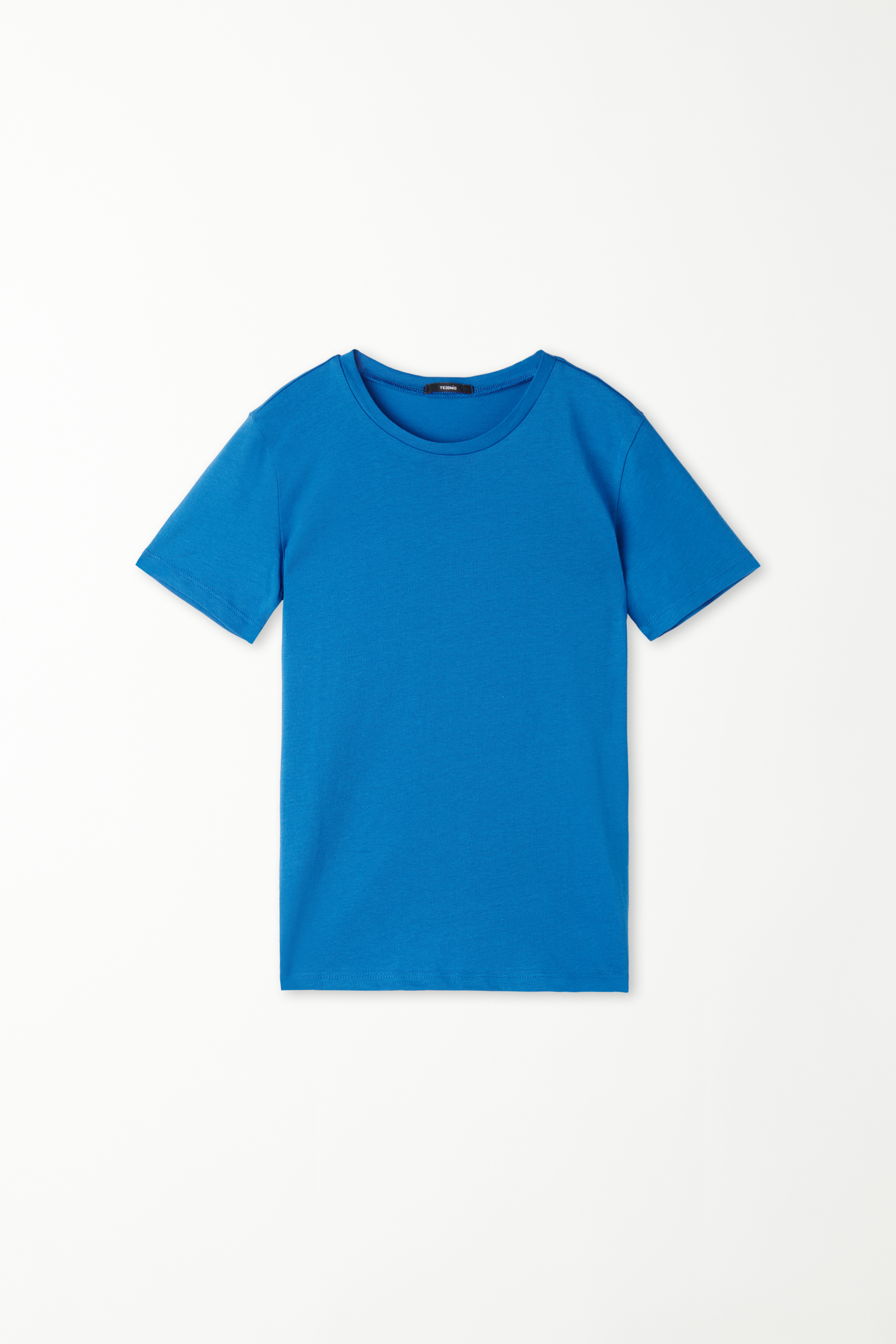 Detské Tričko Basic s Okrúhlym Výstrihom zo 100 % Bavlny Unisex