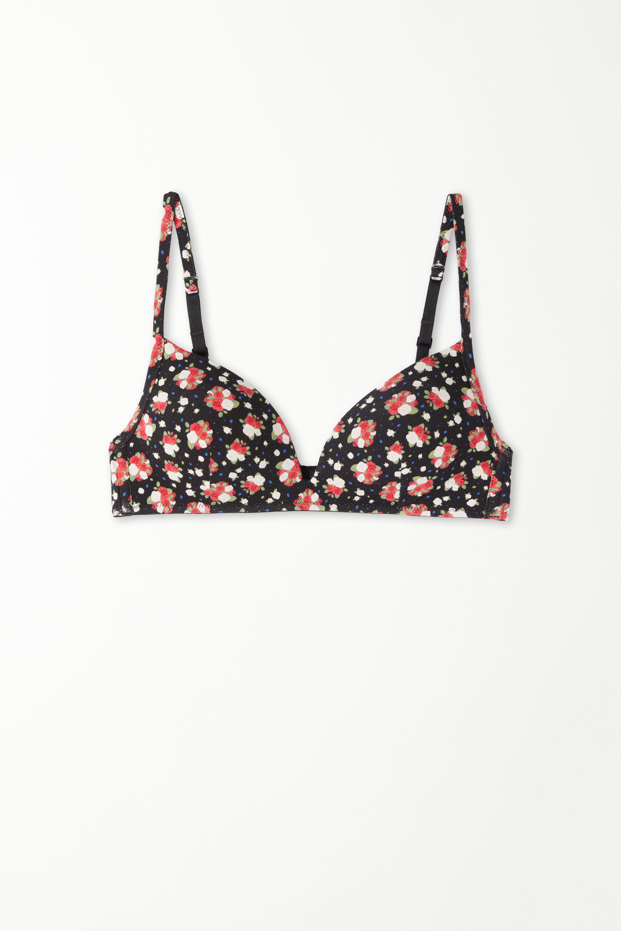 Soutien-gorge London en coton imprimé