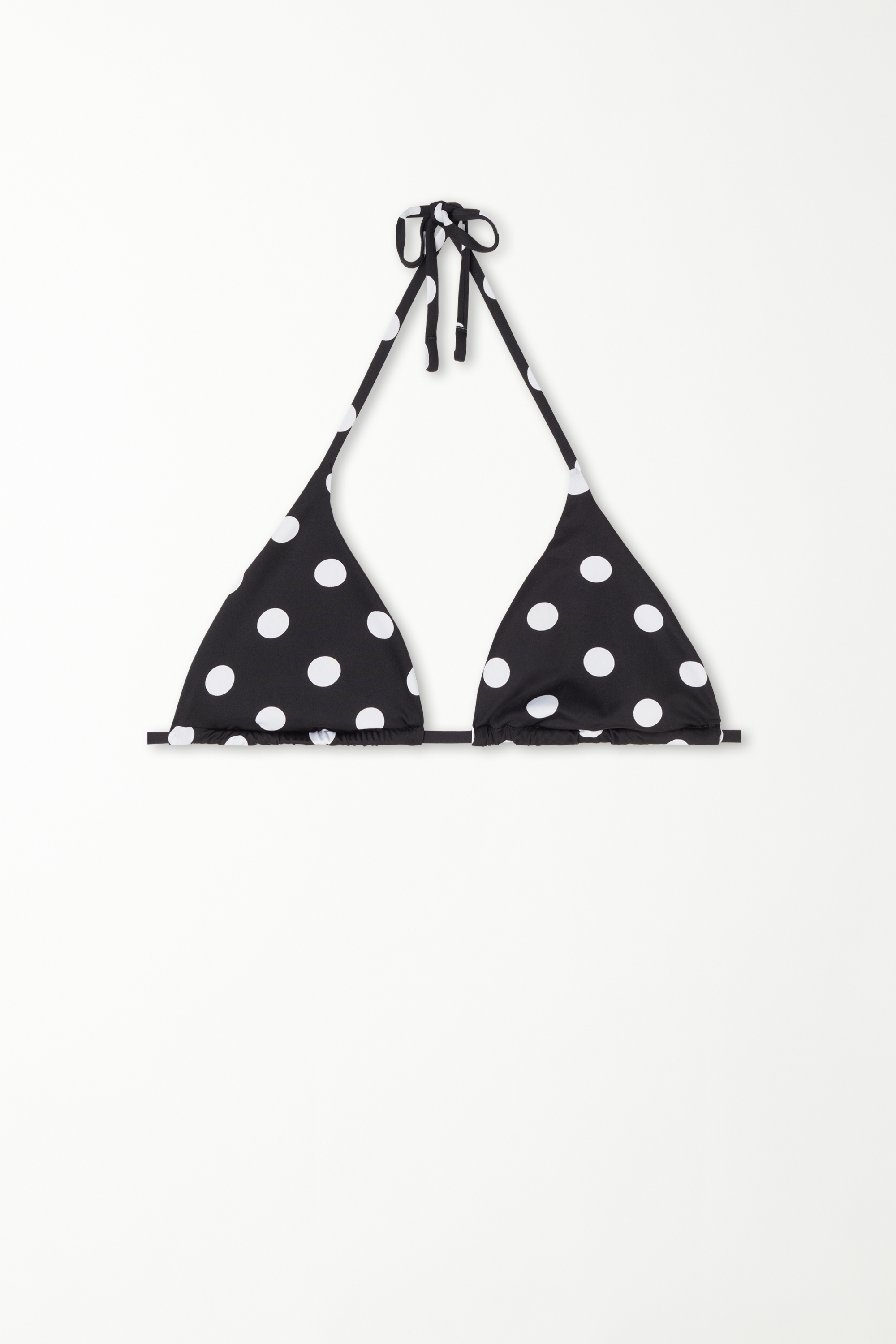 Miss Dotty Triangle Bikini Top with Removable Cups