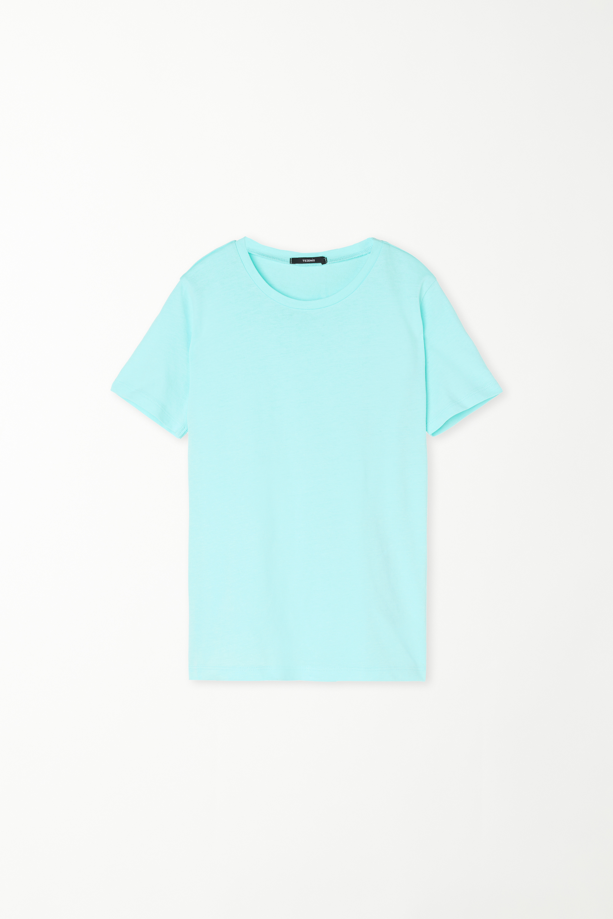 Unisex Kids’ 100% Cotton Basic T-shirt with Rounded Neck