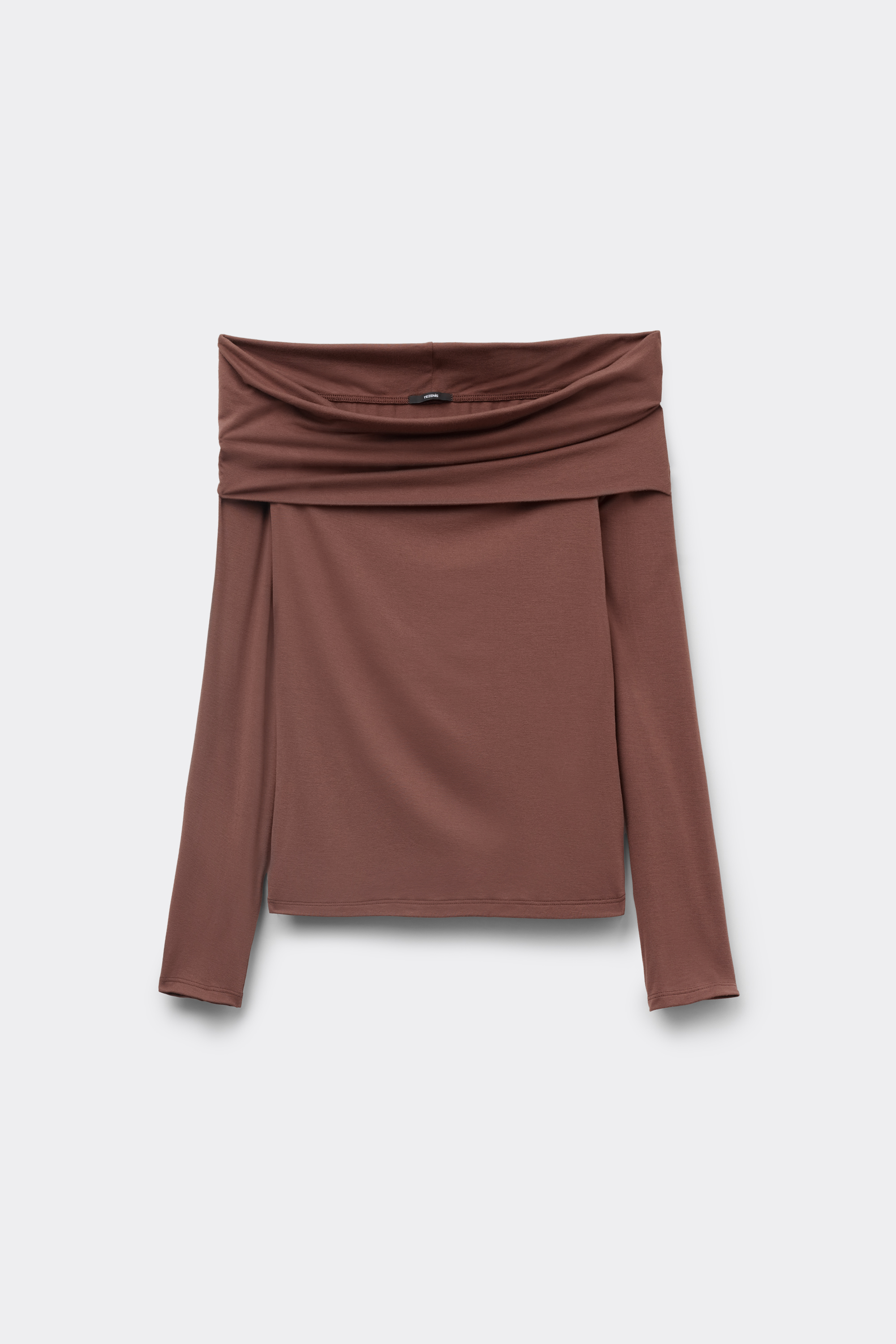 Maglia Manica Lunga Viscosa Spalle Scoperte