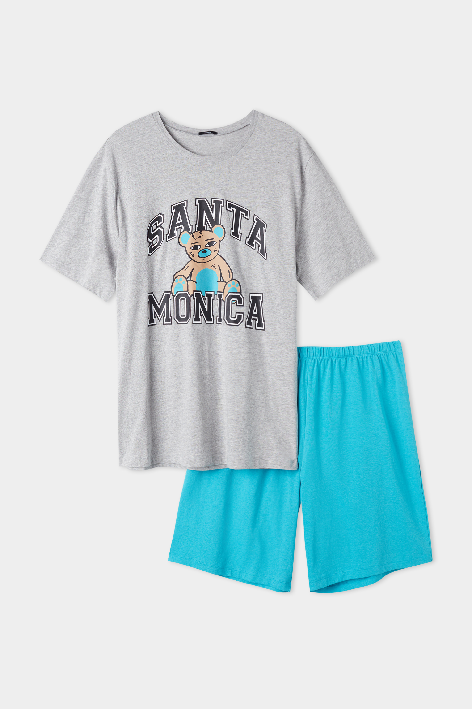 Short Santa Monica Print Pyjamas