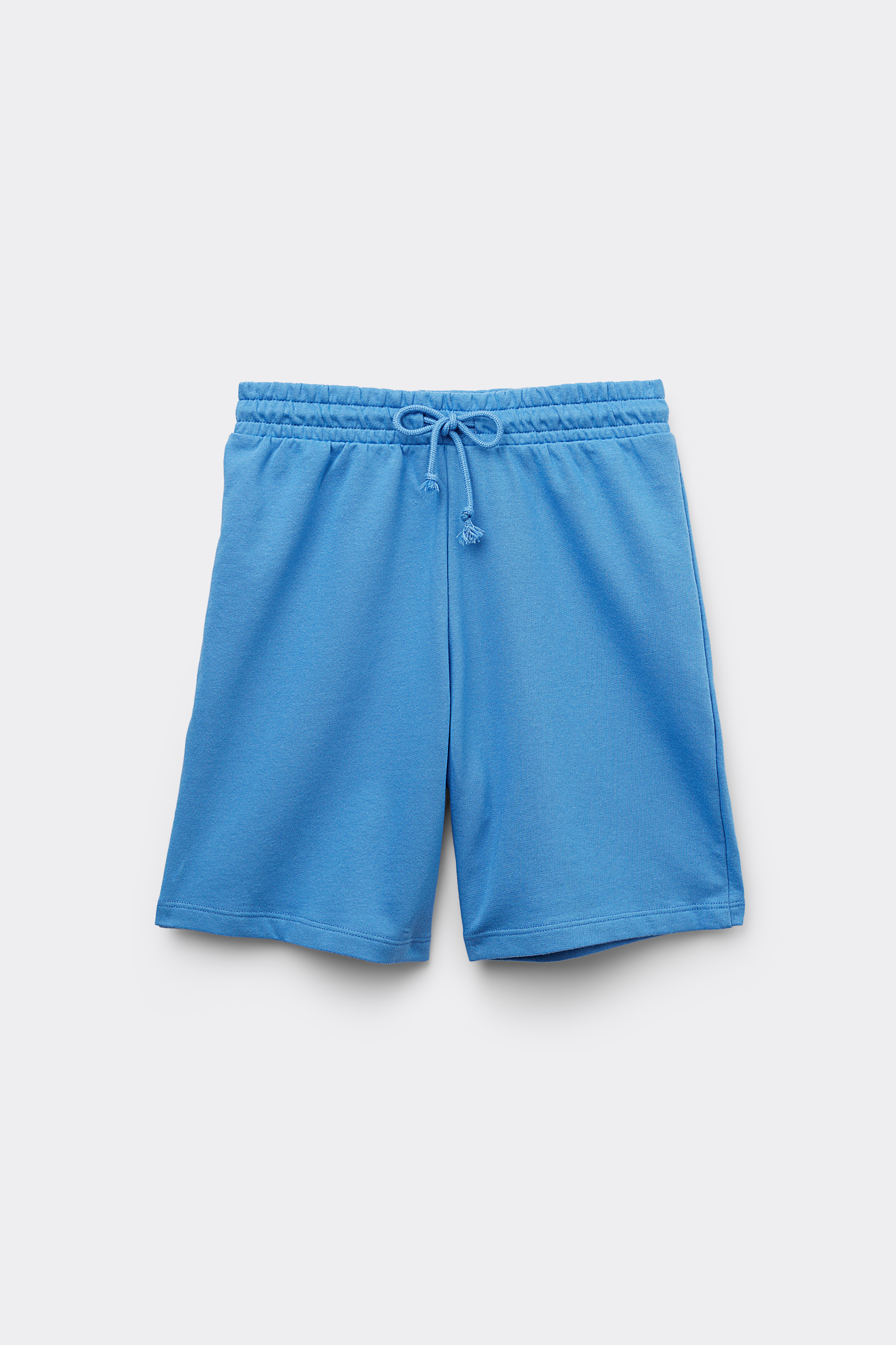 Bermudas em Felpa Algodão com Cordão