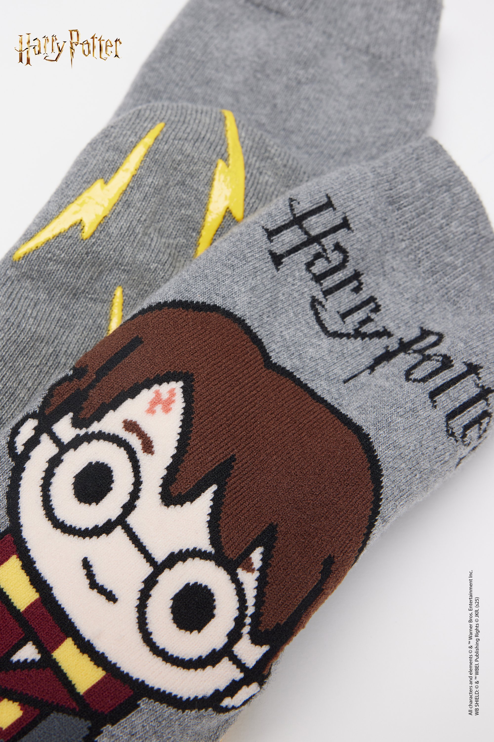 Meias Curtas Antiderrapantes Harry Potter Homem