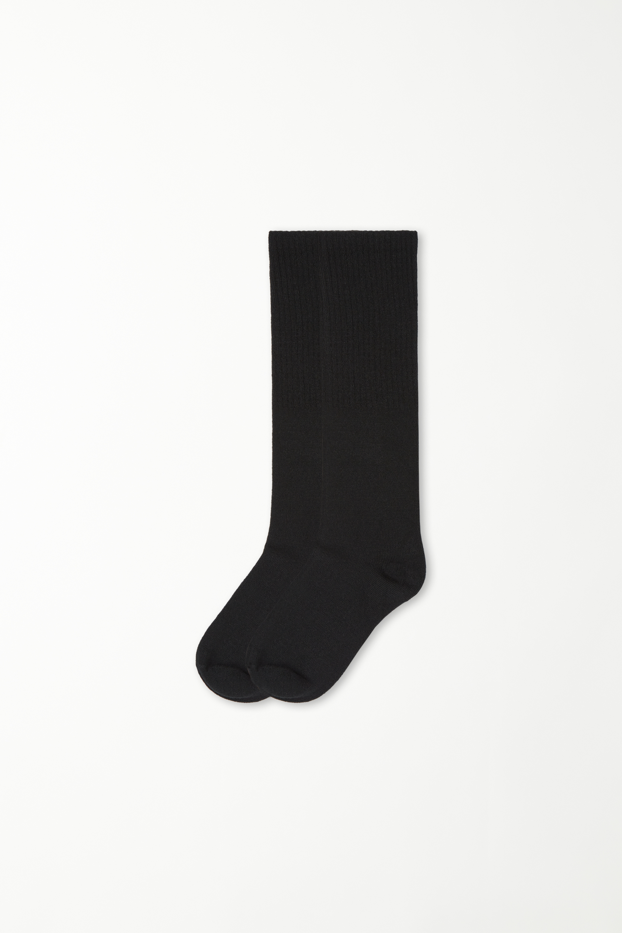 Long Warm Ribbed Socks