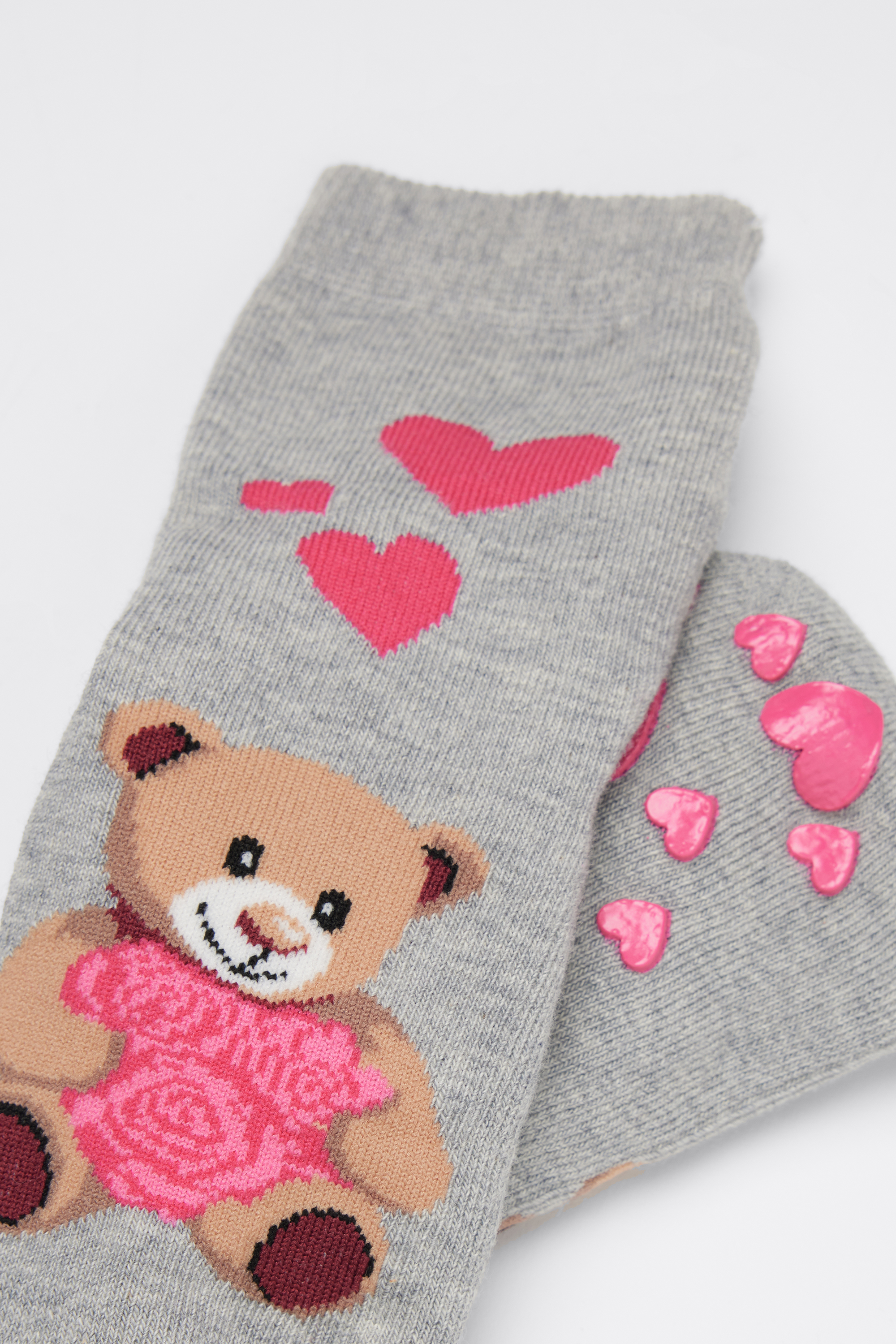 Chaussettes Antid&eacute;rapantes en Coton L&eacute;ger Imprim&eacute; Fille