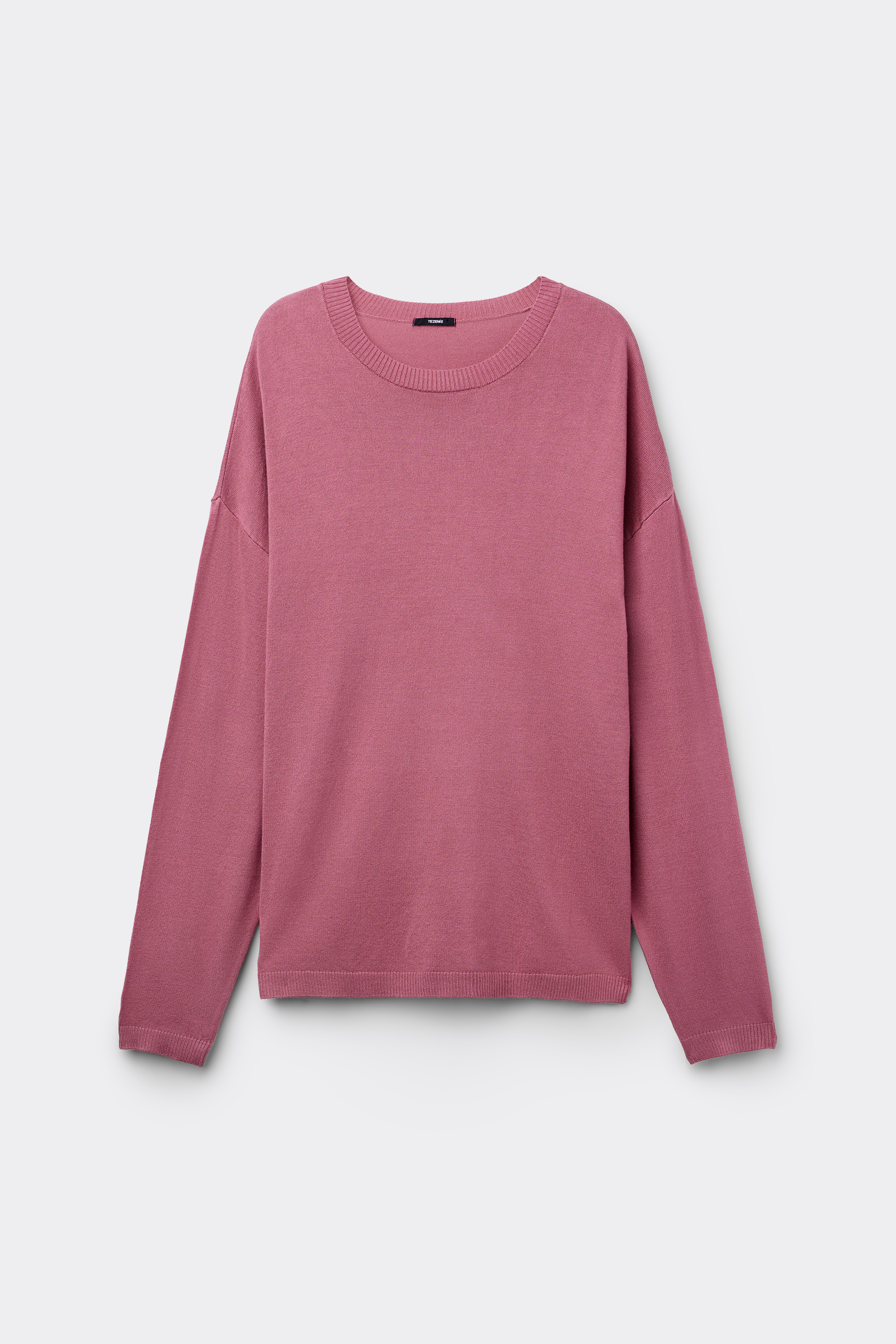 Maglia Pesante Manica Lunga in Viscosa con Spacchetti