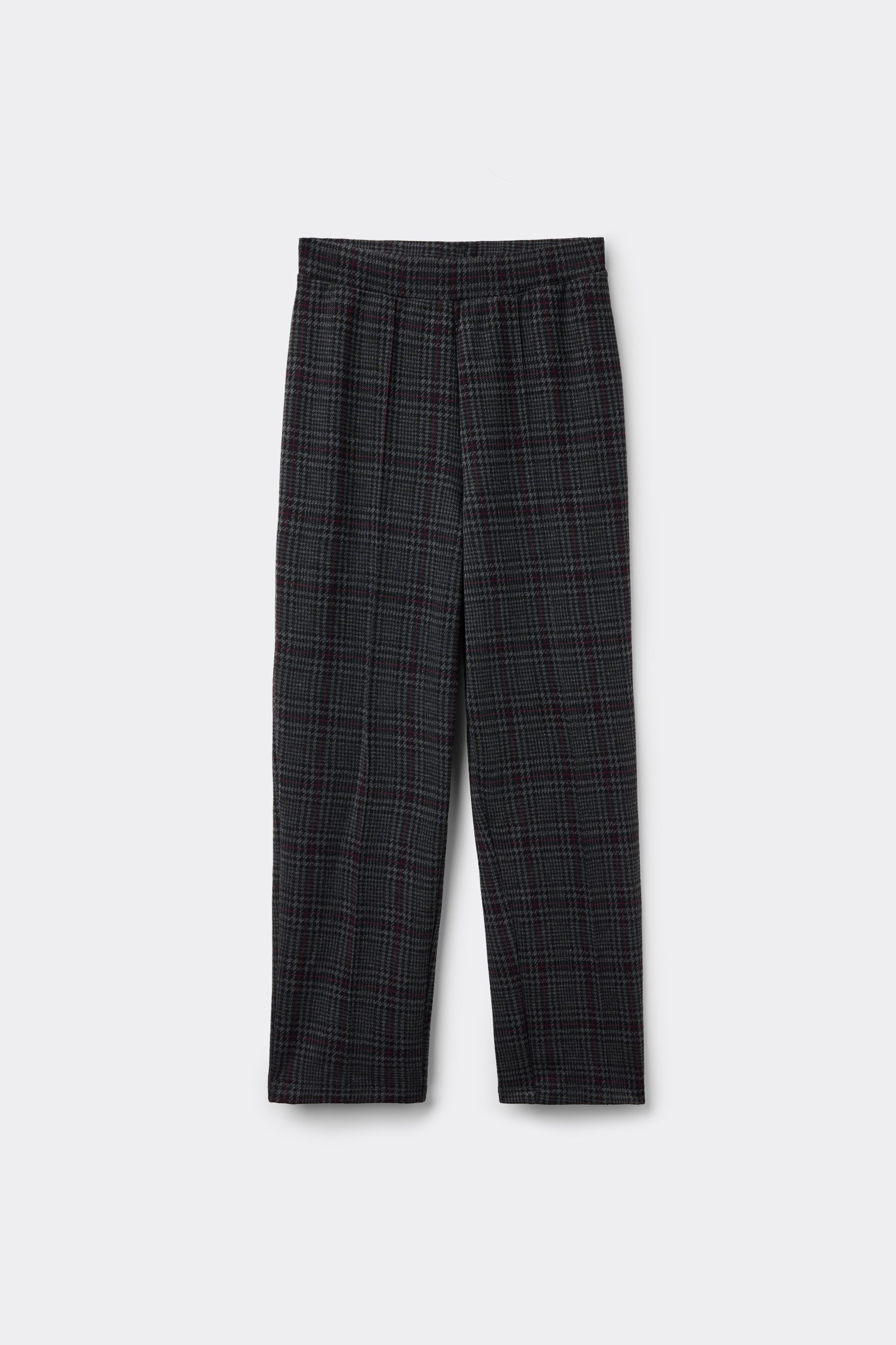 Pantaloni Lunghi a Sigaretta Punto Milano Stampato