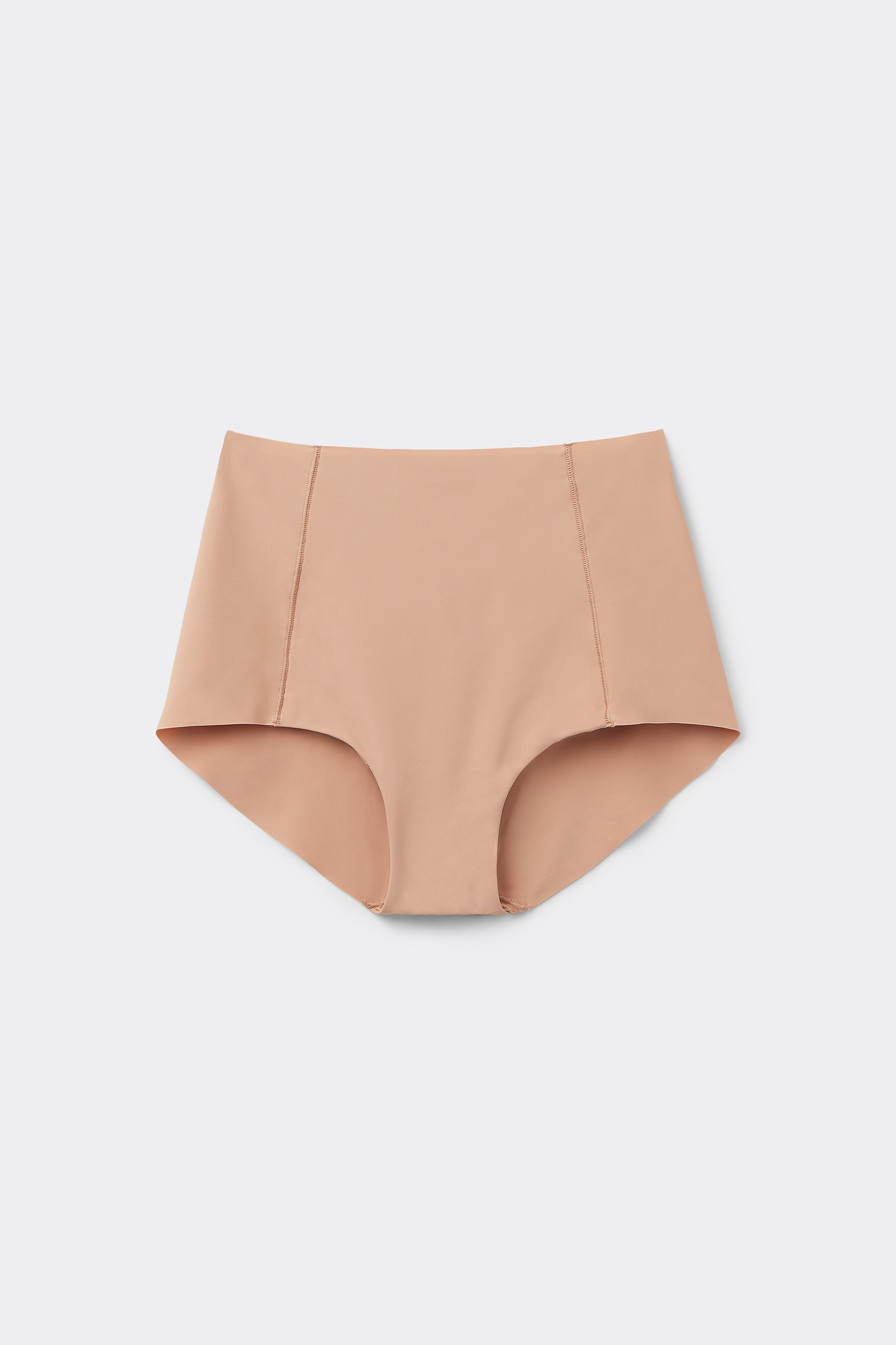 Slip mit hohem Bund Shaping in offenkantiger Verarbeitung