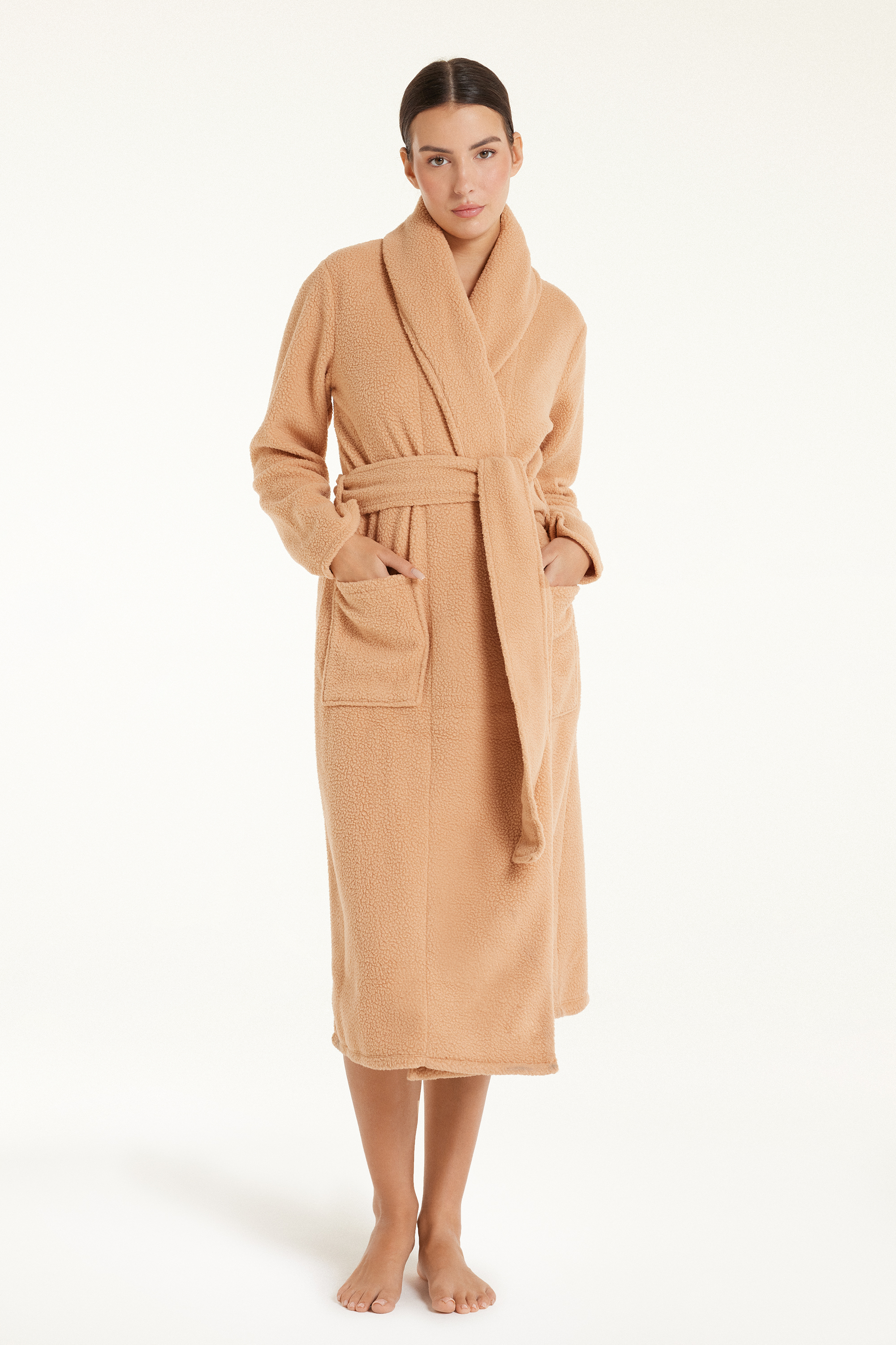 Peignoir Long Pilou Épais