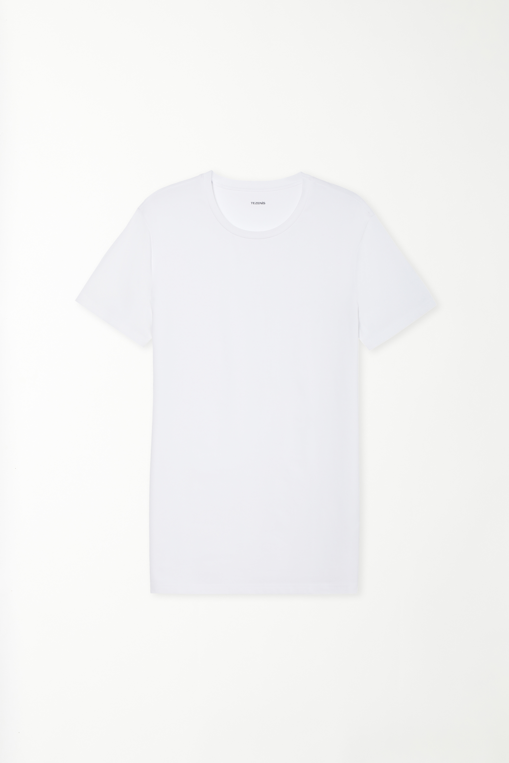 T-shirt από Ελαστικό Βαμβακερό Ύφασμα